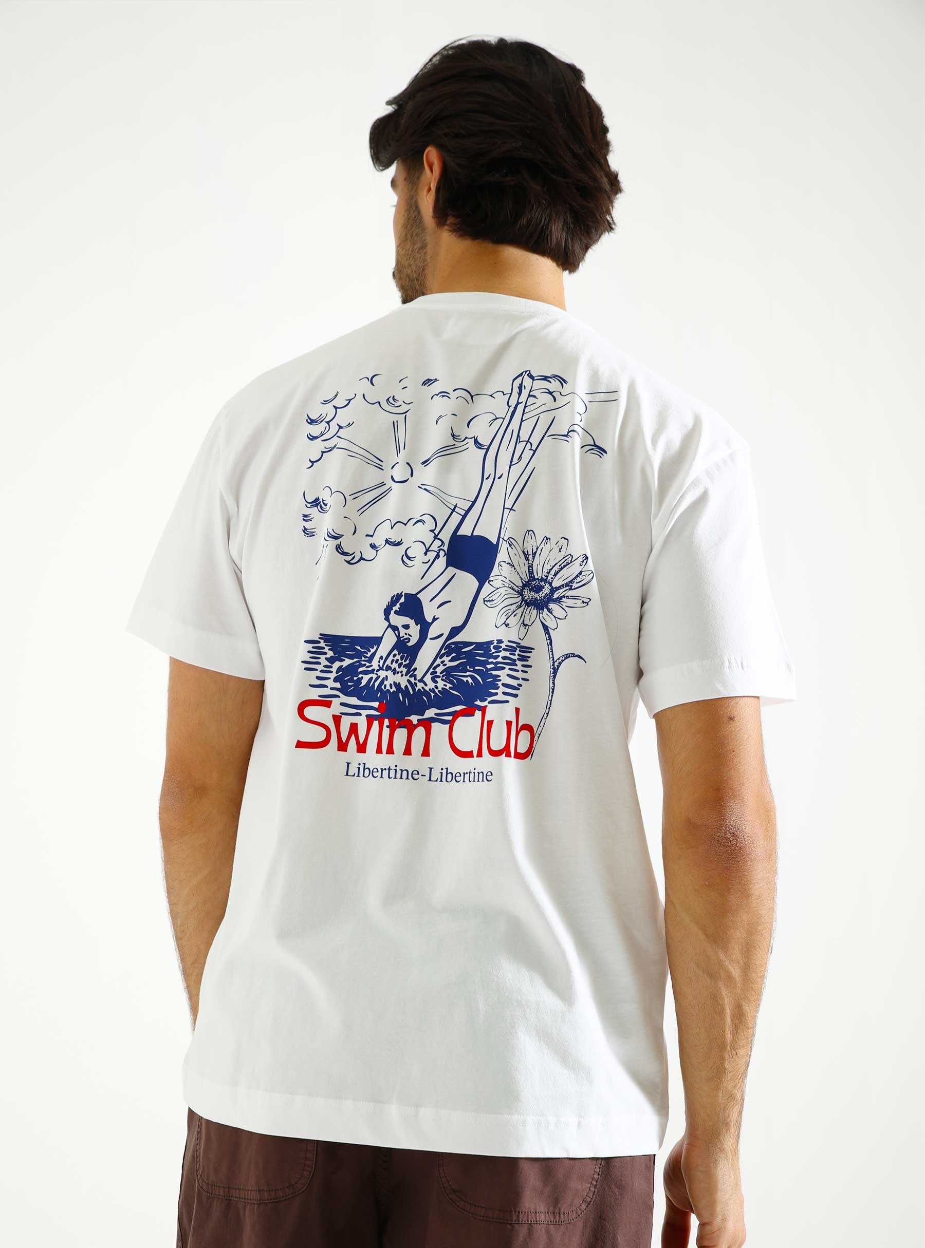 Libertine Libertine Beat Swim Club Splash 1868 White 1868