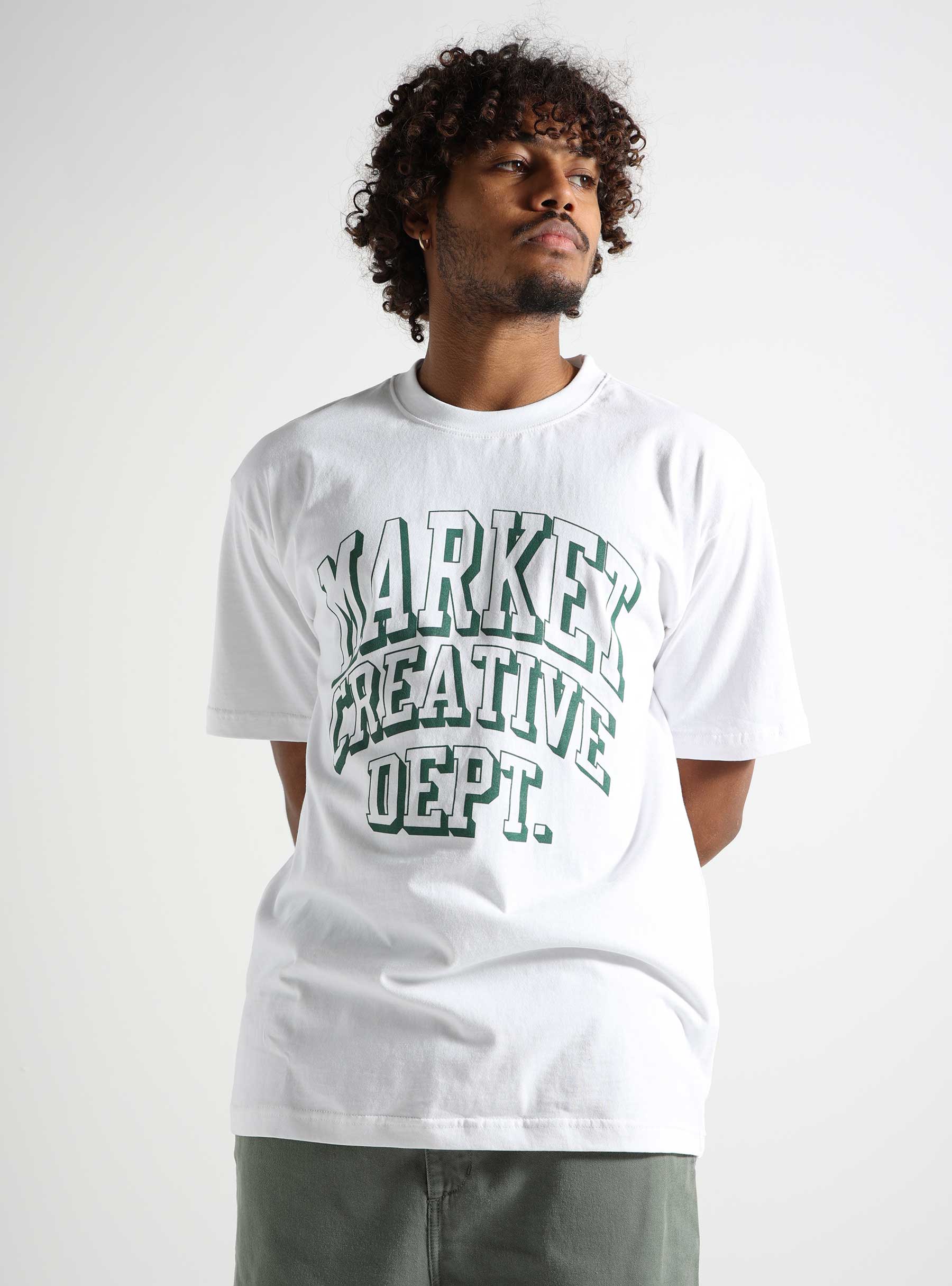 Market Creative Dept Arc T-shirt White 399001780