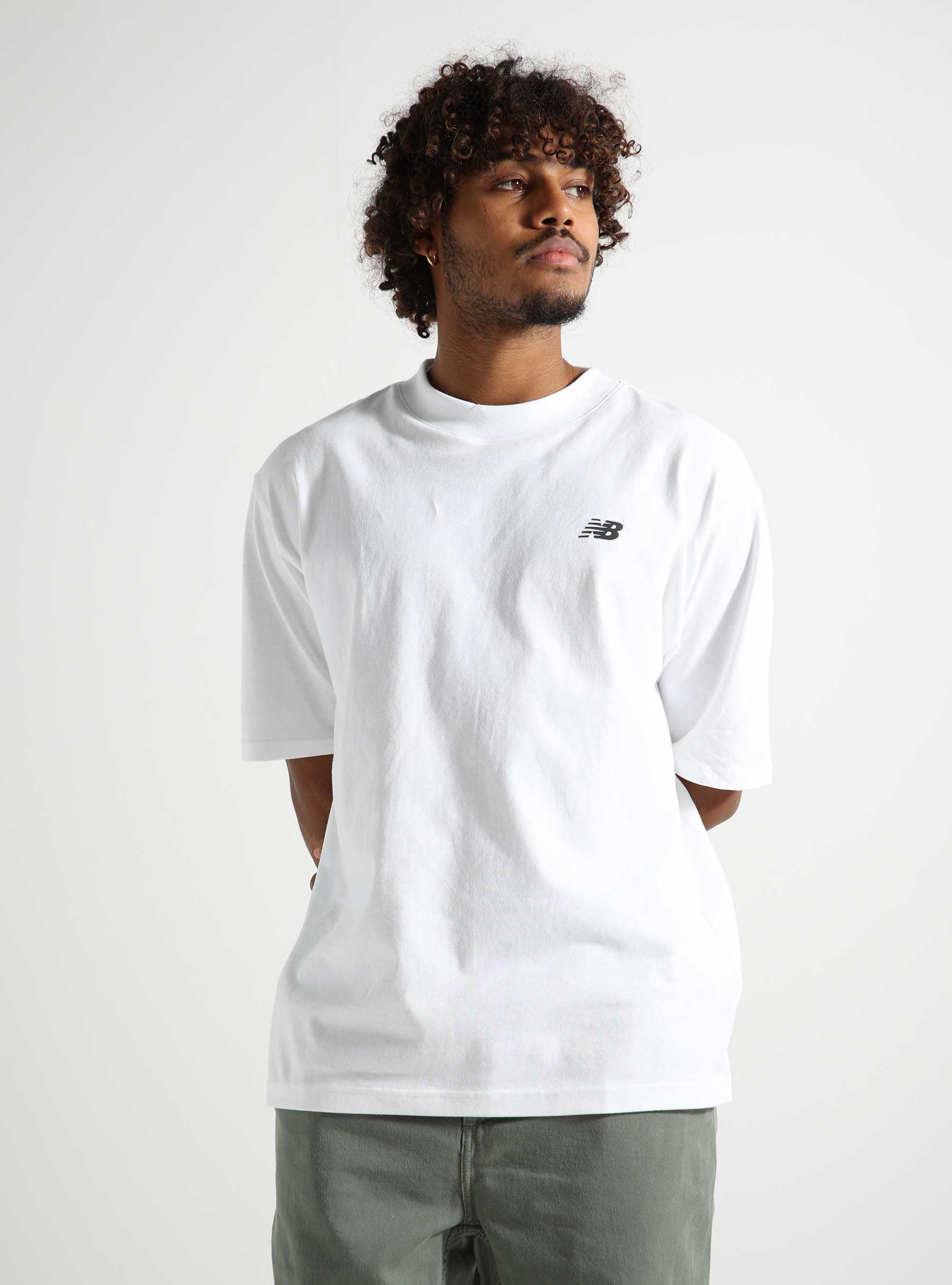 New Balance Shifted Oversized T-shirt White MT41554-WT