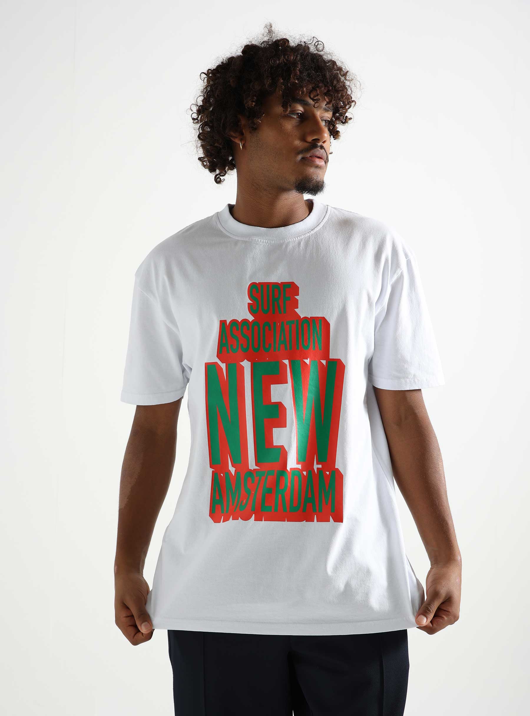 New Amsterdam Surf Association Turksfruit T-shirt White 2401115001