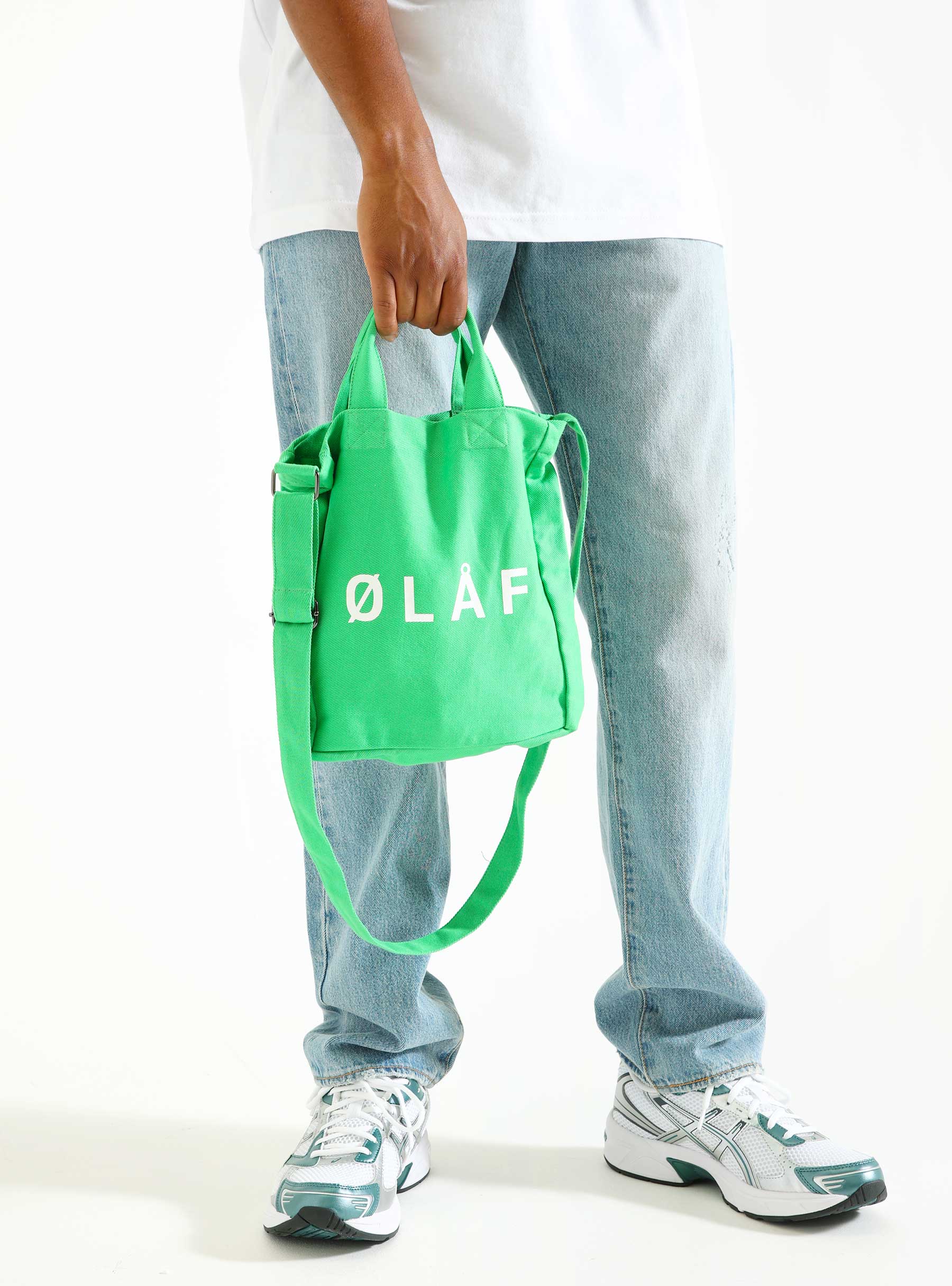 OLAF Mini Tote Bag Apple Green A170810