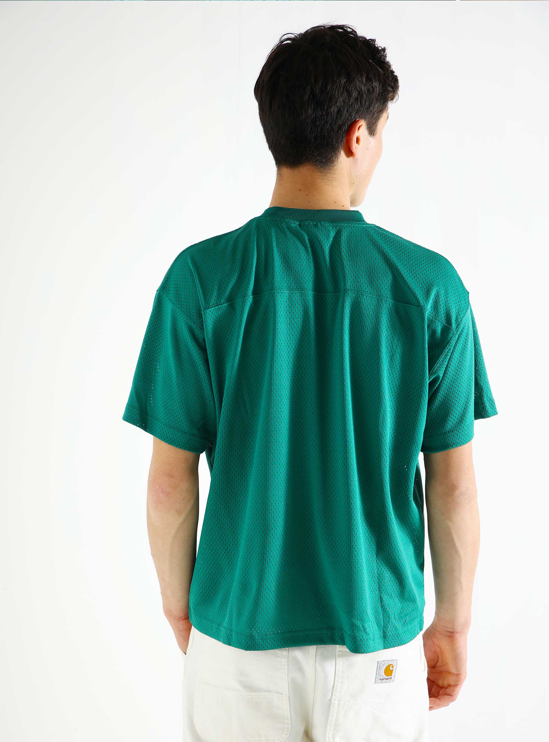 Obey Park Practice Jersey T-shirt Aventurine Green 131080357-ATG