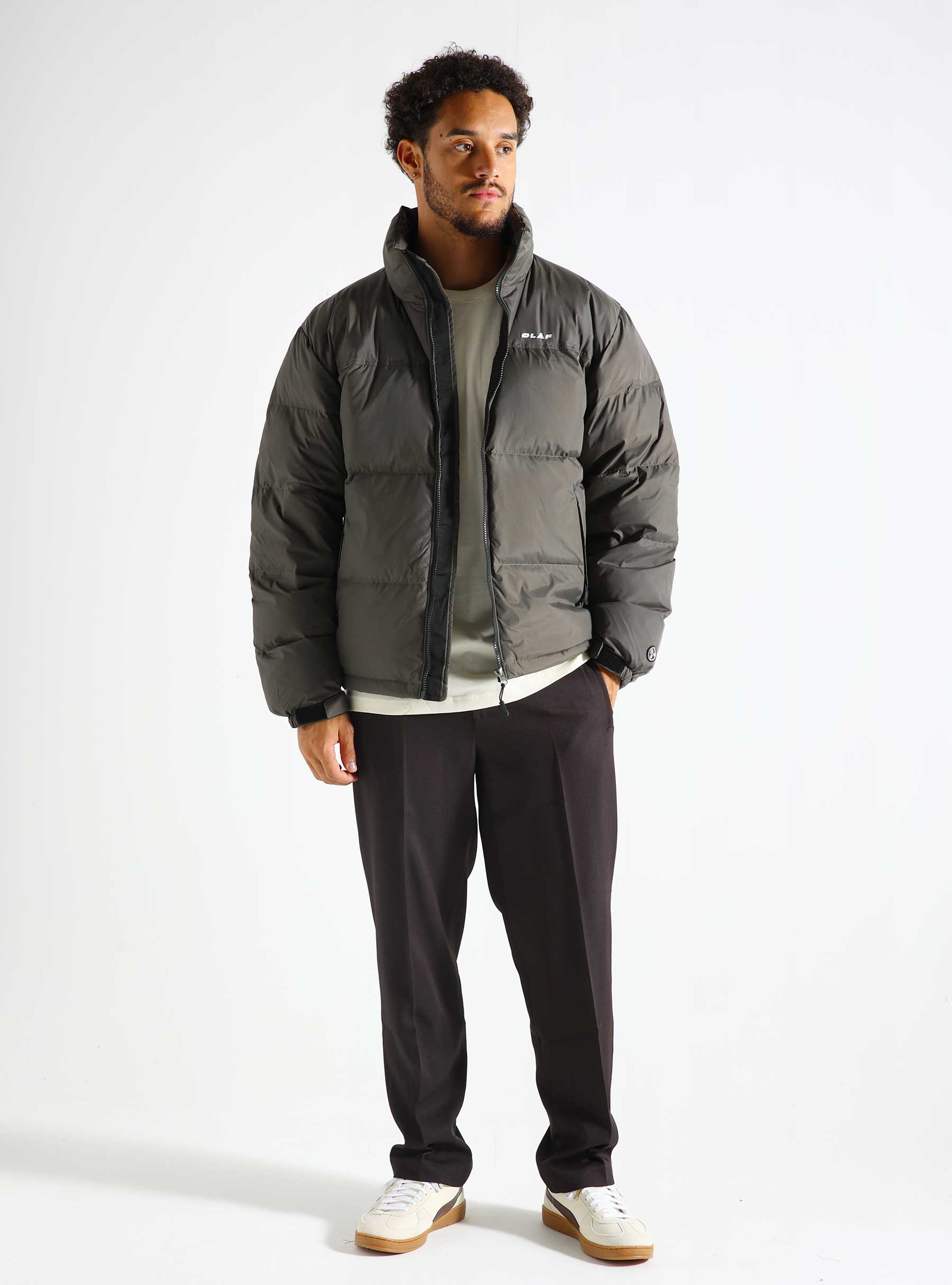 OLAF Puffer Jacket Charcoal M180613