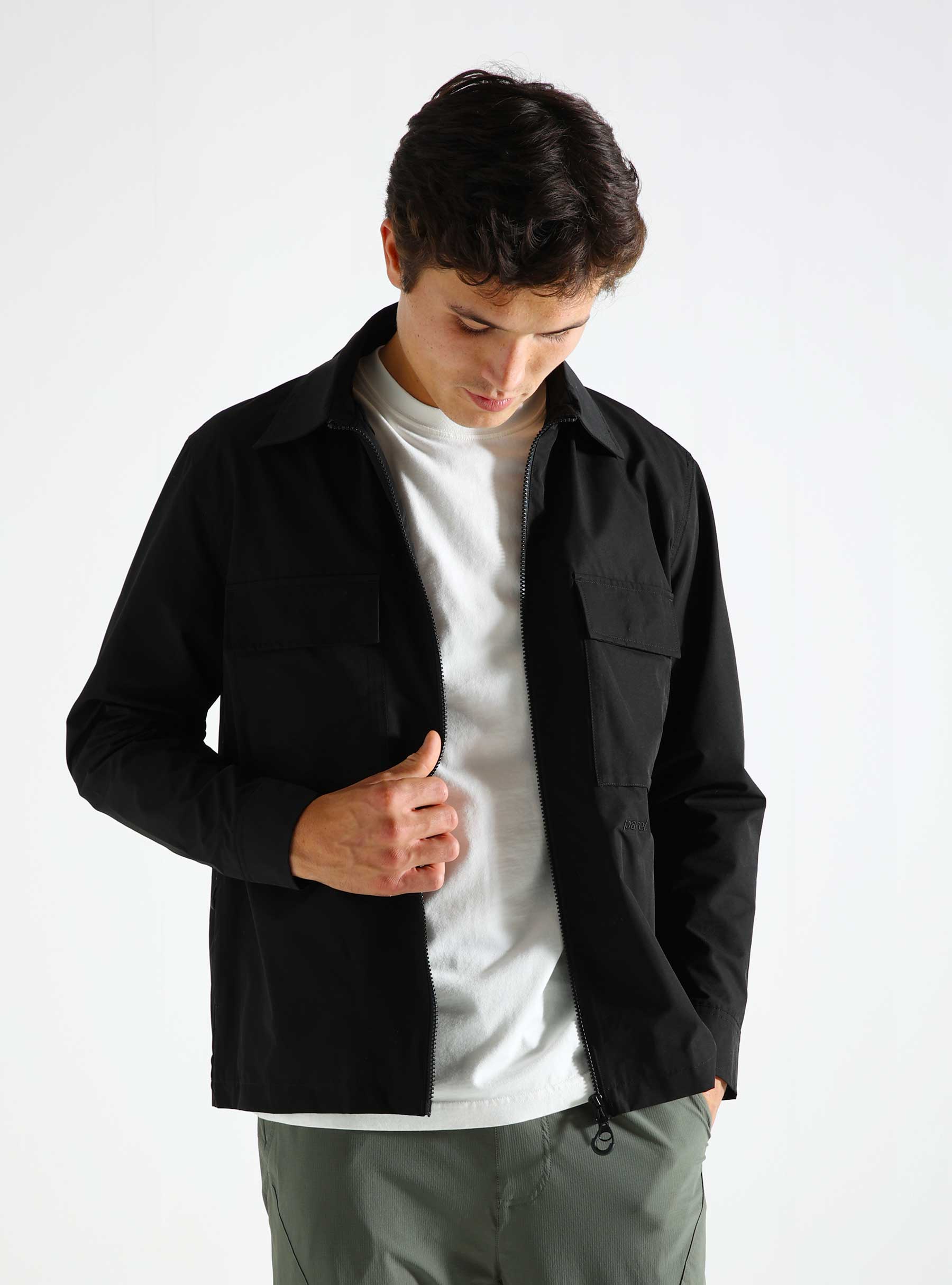 Parel Studios Sarez Overshirt Black parel_063