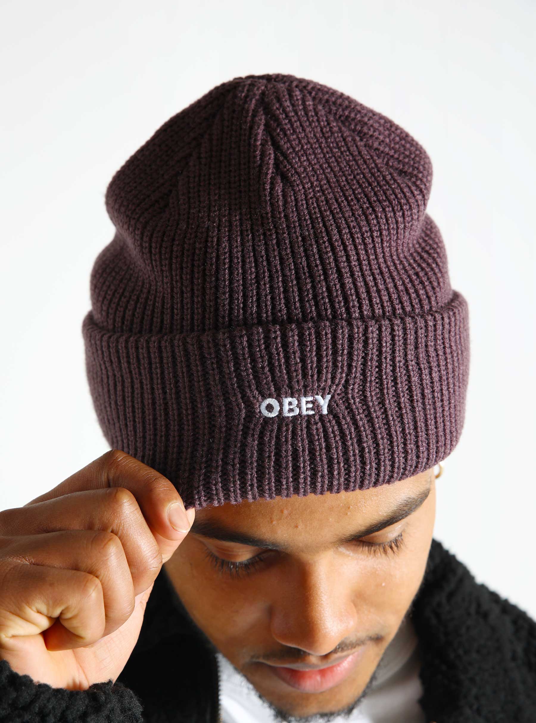 Obey Future Beanie Plum Perfect 100030163-PLP