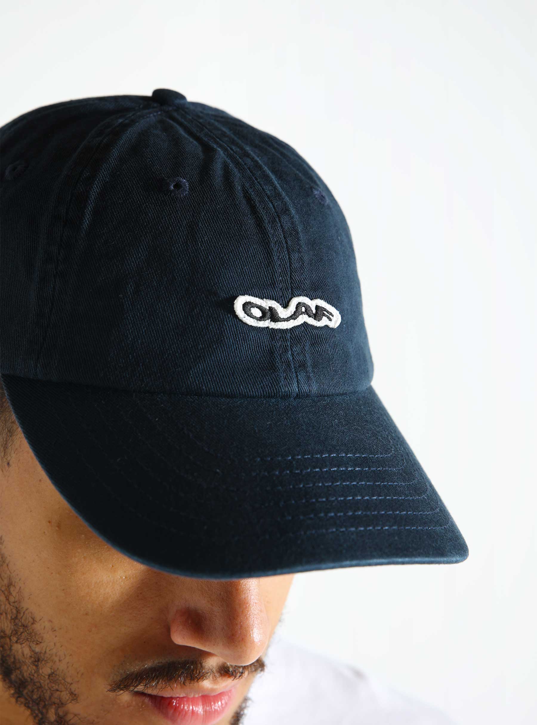 OLAF Wavy Drift Cap Navy A180825