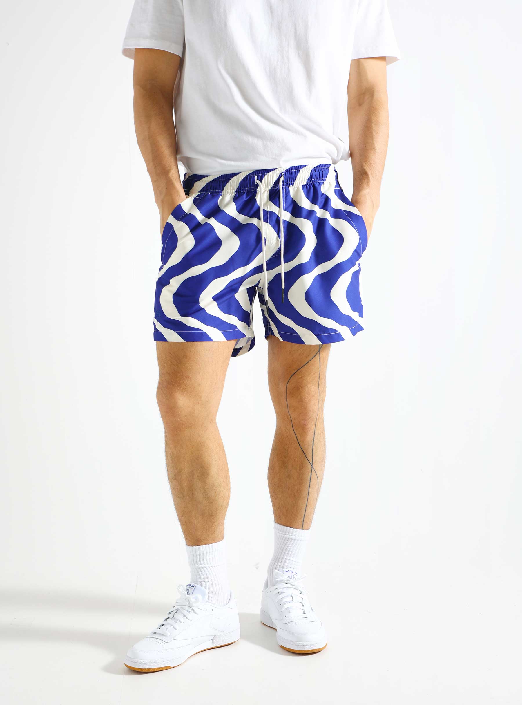 OAS Rippling Swim Shorts Blue 5001-310