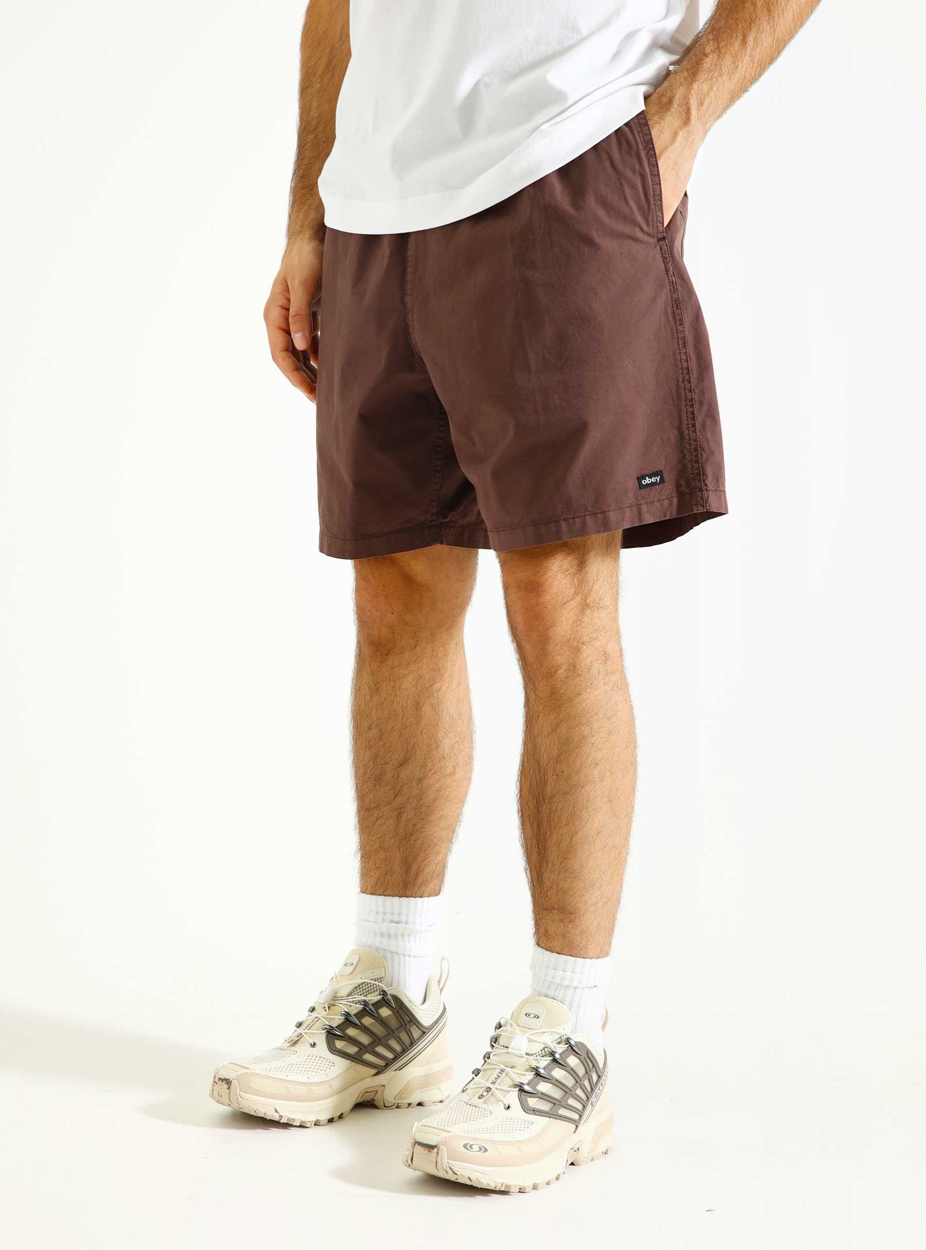 Obey Easy Pigment Trail Short Pigment Java Brown 172120114-JVA