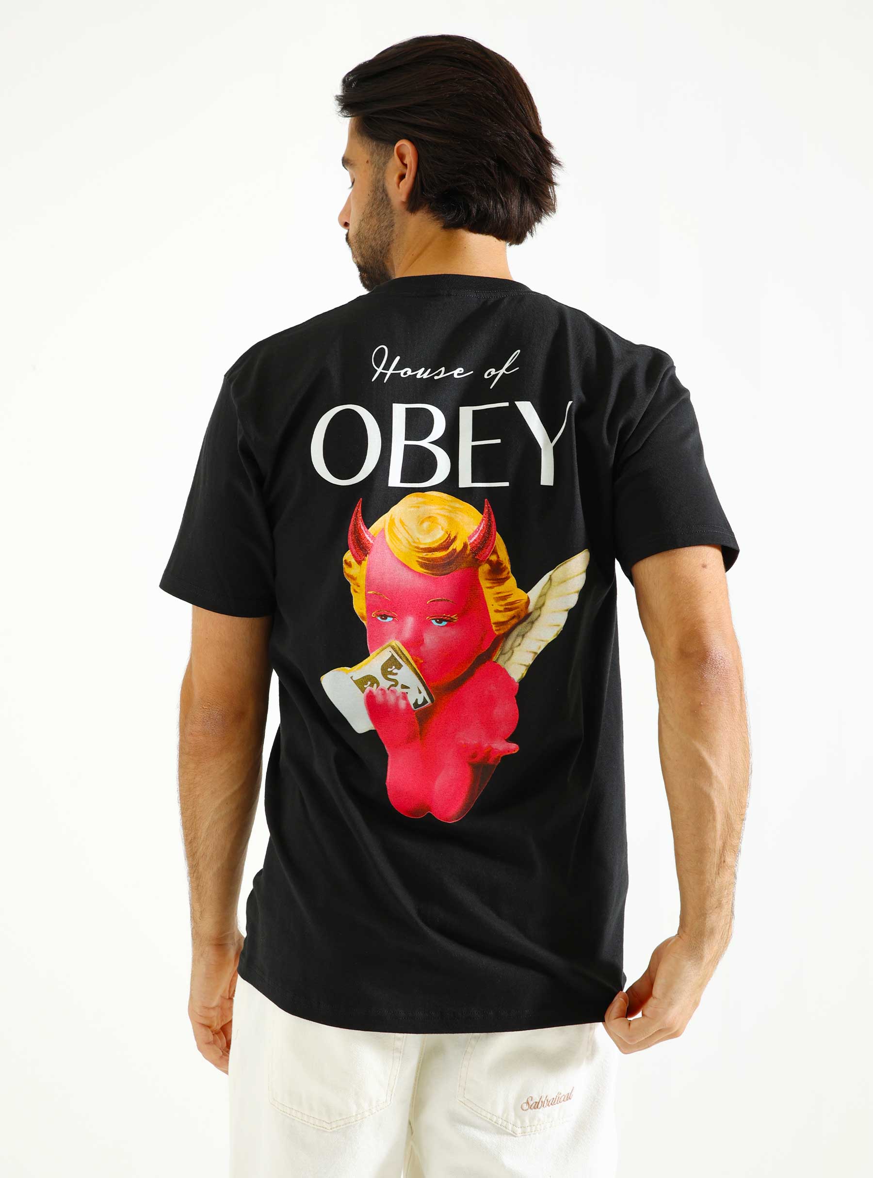 Obey House Of Obey T-Shirt Black 165263753-BLK