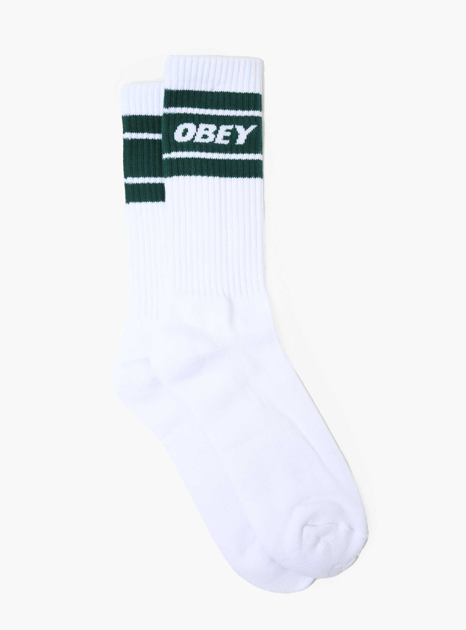 Obey Cooper II Socks White Botanical Garden 100260093-BTG