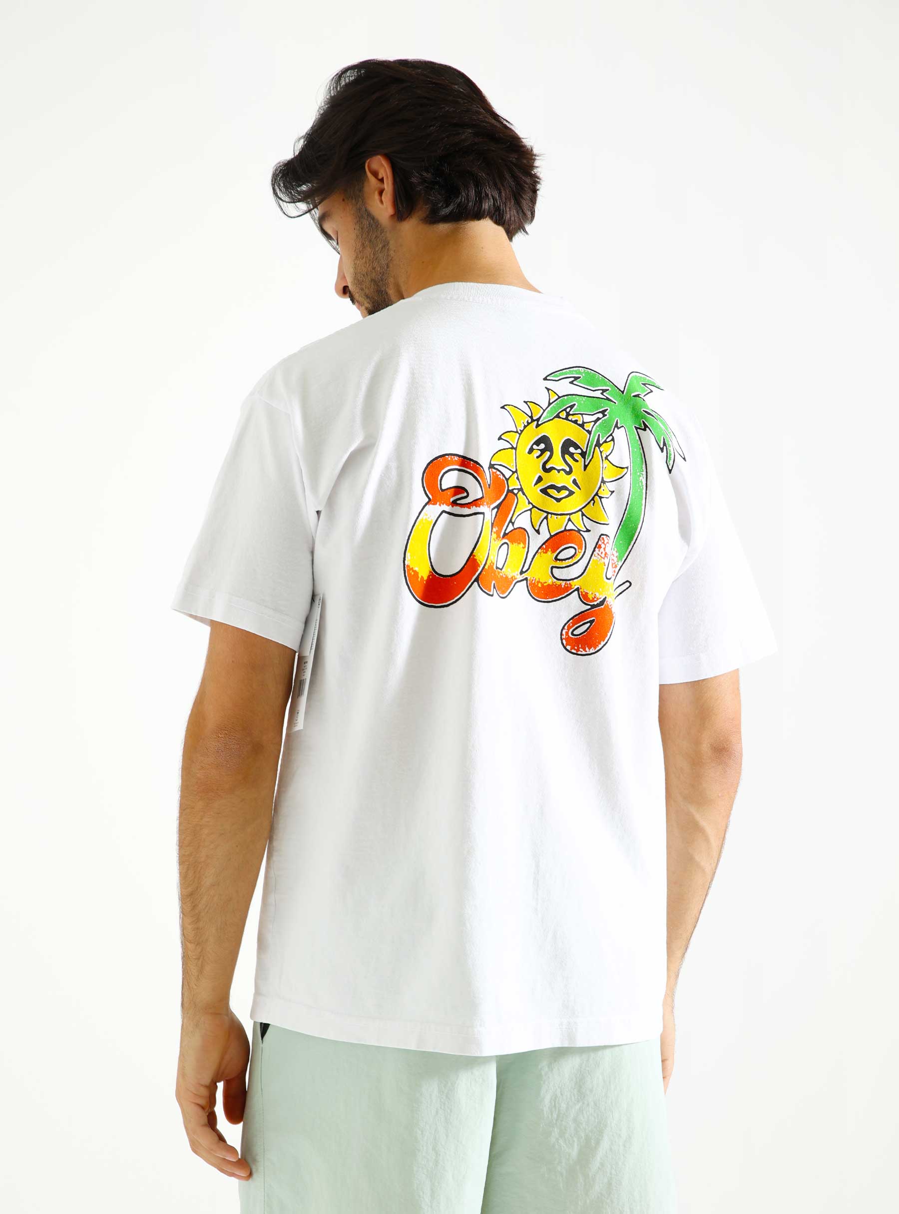 Obey Island Of Obey T-Shirt White 166913756-WHT