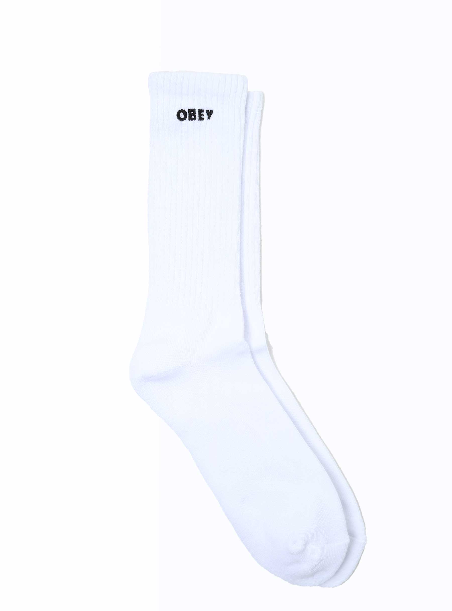 Obey Bold Socks White 100260144WHT