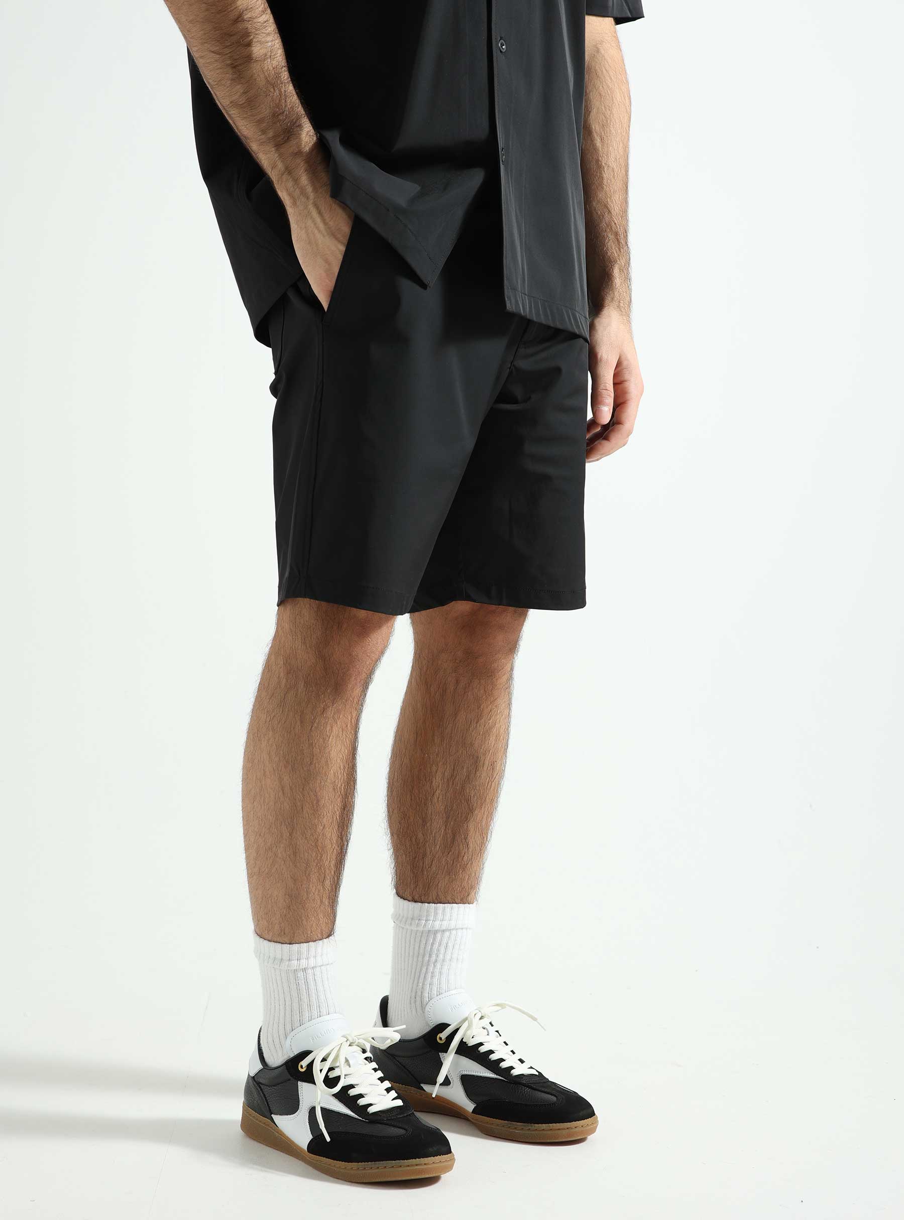 OLAF Nylon Shorts Black M160404