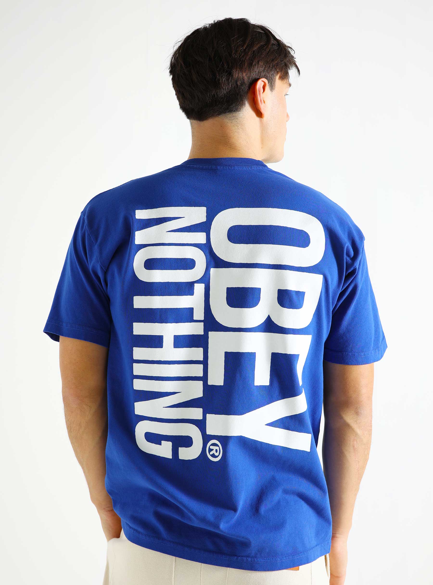 Obey Obey Nothing T-shirt Surf Blue 166913719-SFB