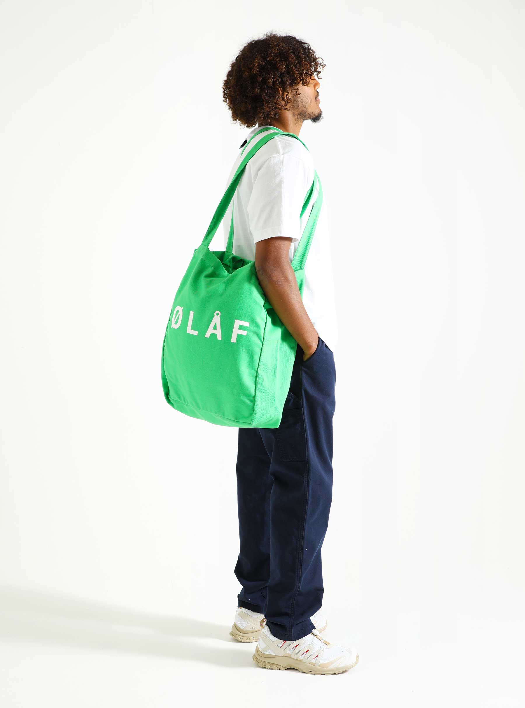 OLAF Tote Bag Apple Green A170809