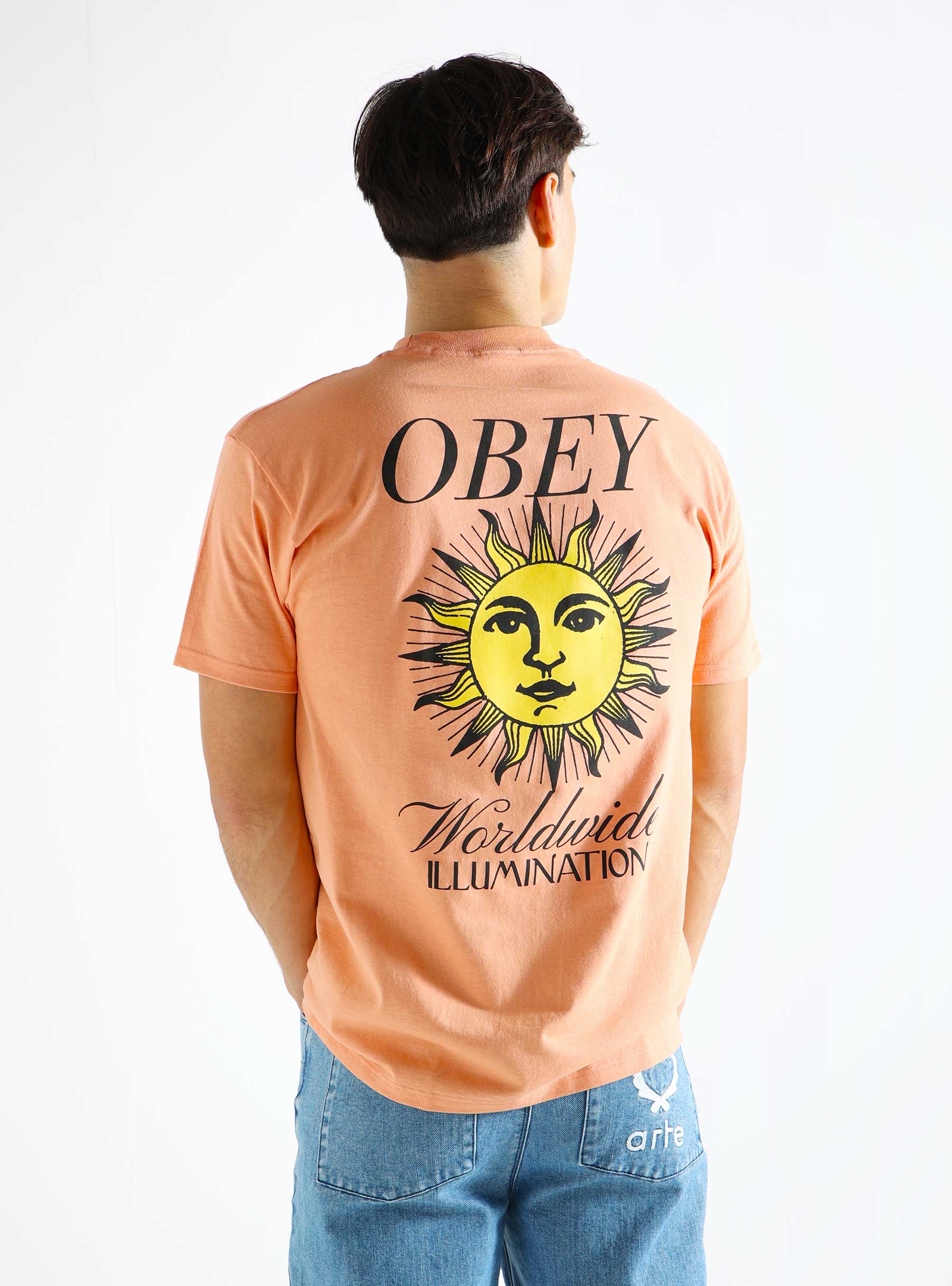 Obey Obey Illumination T-shirt Citrus 165263737-CIT