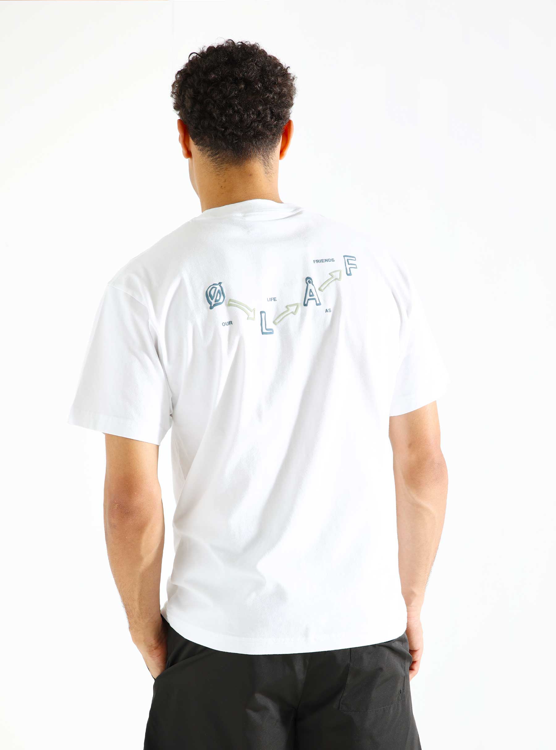 OLAF Arrows T-shirt Optical White M180108