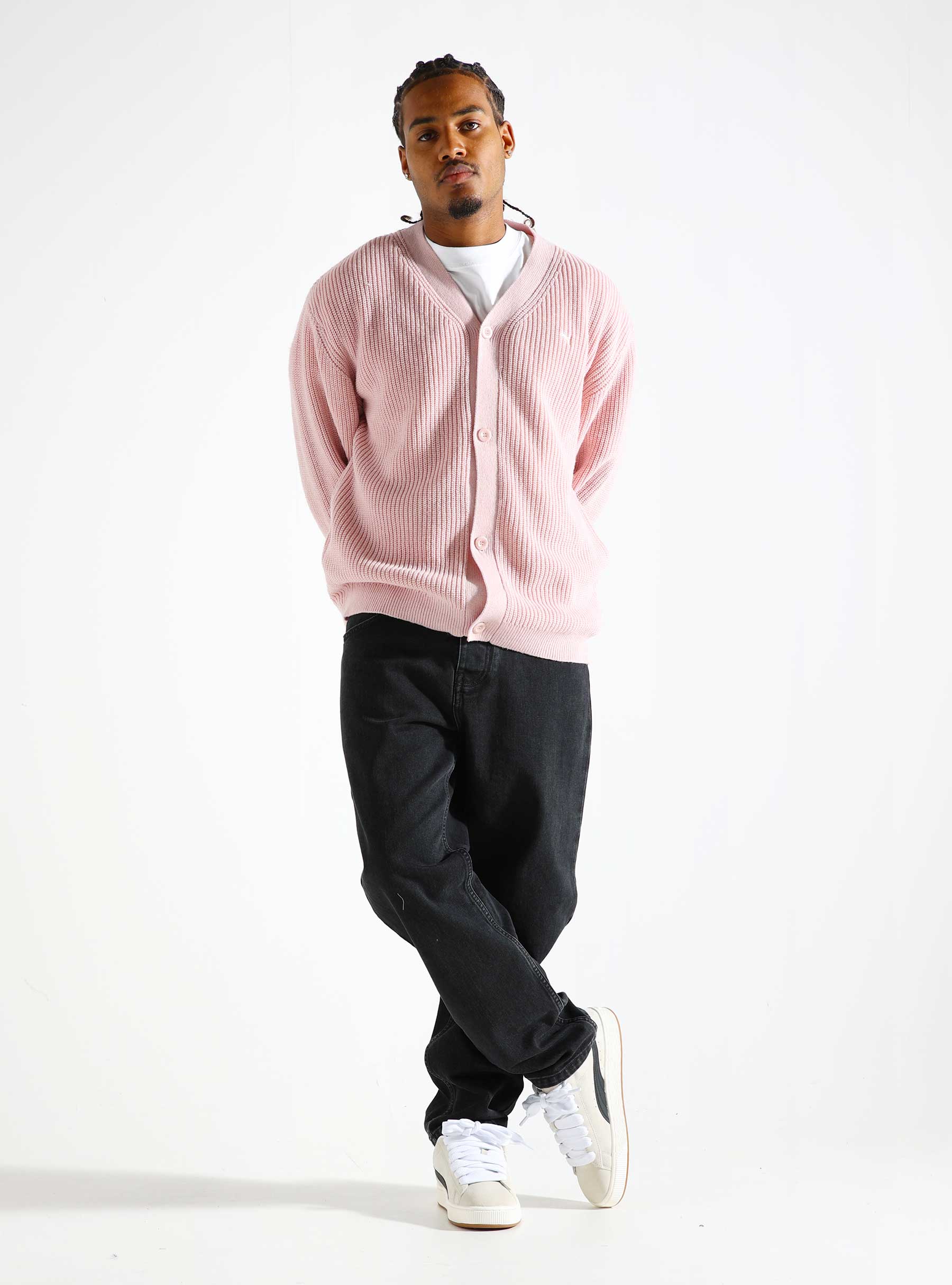 Puma MMQ Cardigan Pink 626779-49