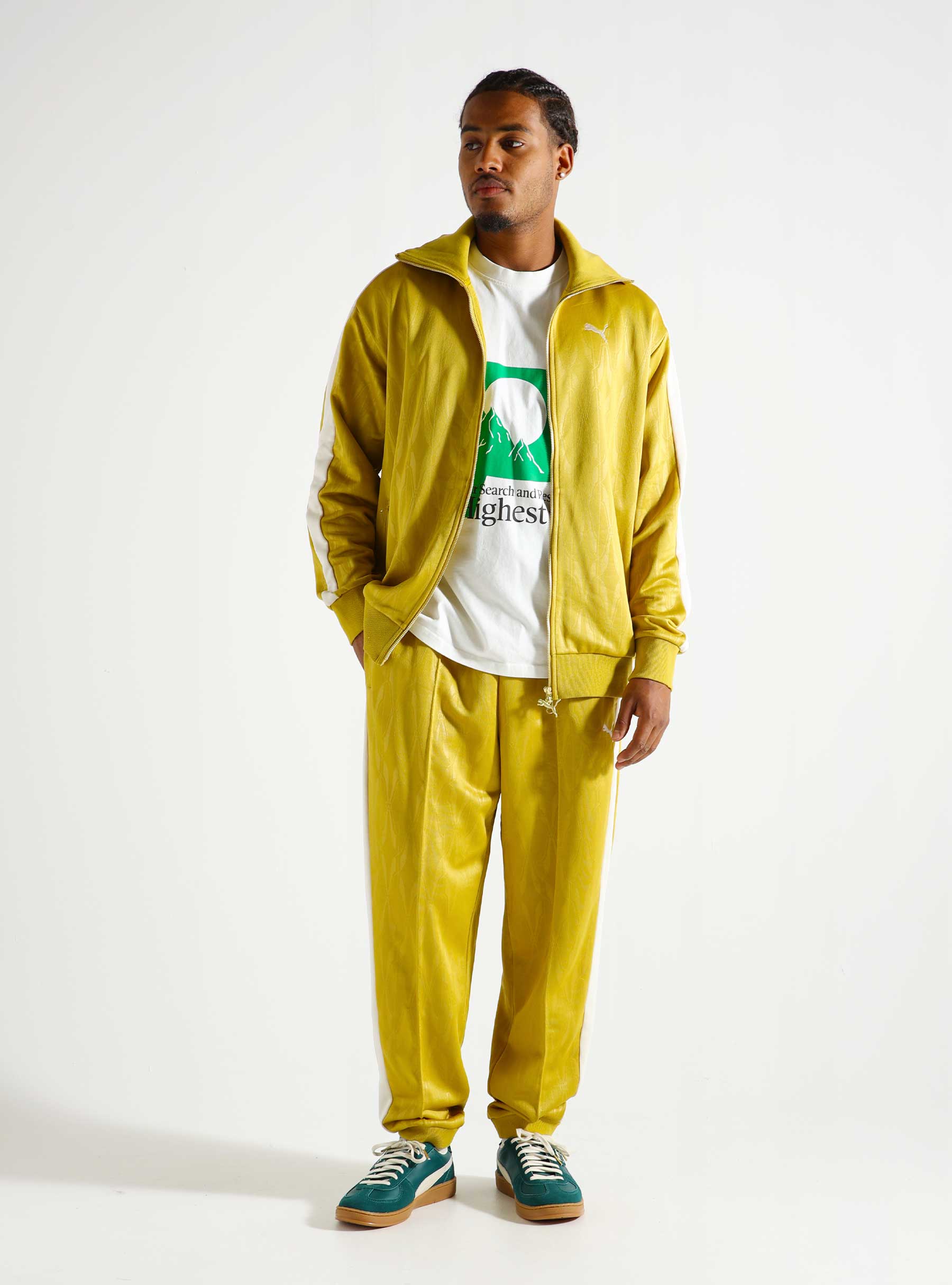 Puma The NeverWorn IV T7 Track Jacket Yellow 628459-21