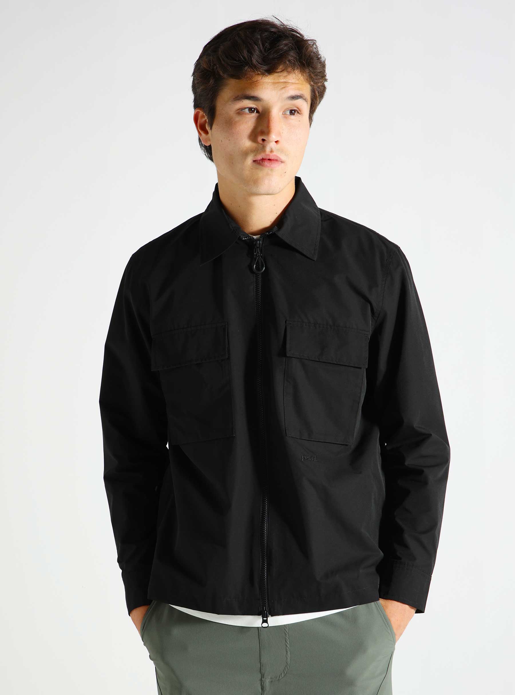 Parel Studios Sarez Overshirt Black parel_063