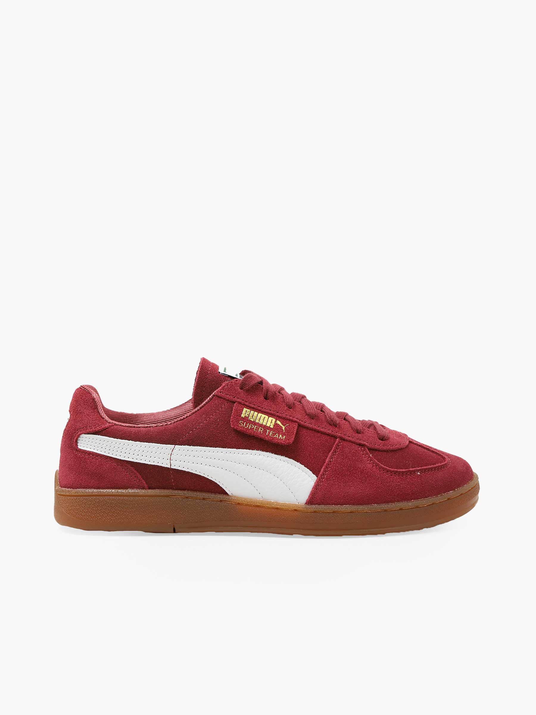 Puma Super Team Suede Team Regal Red Puma White Gum 397514-03