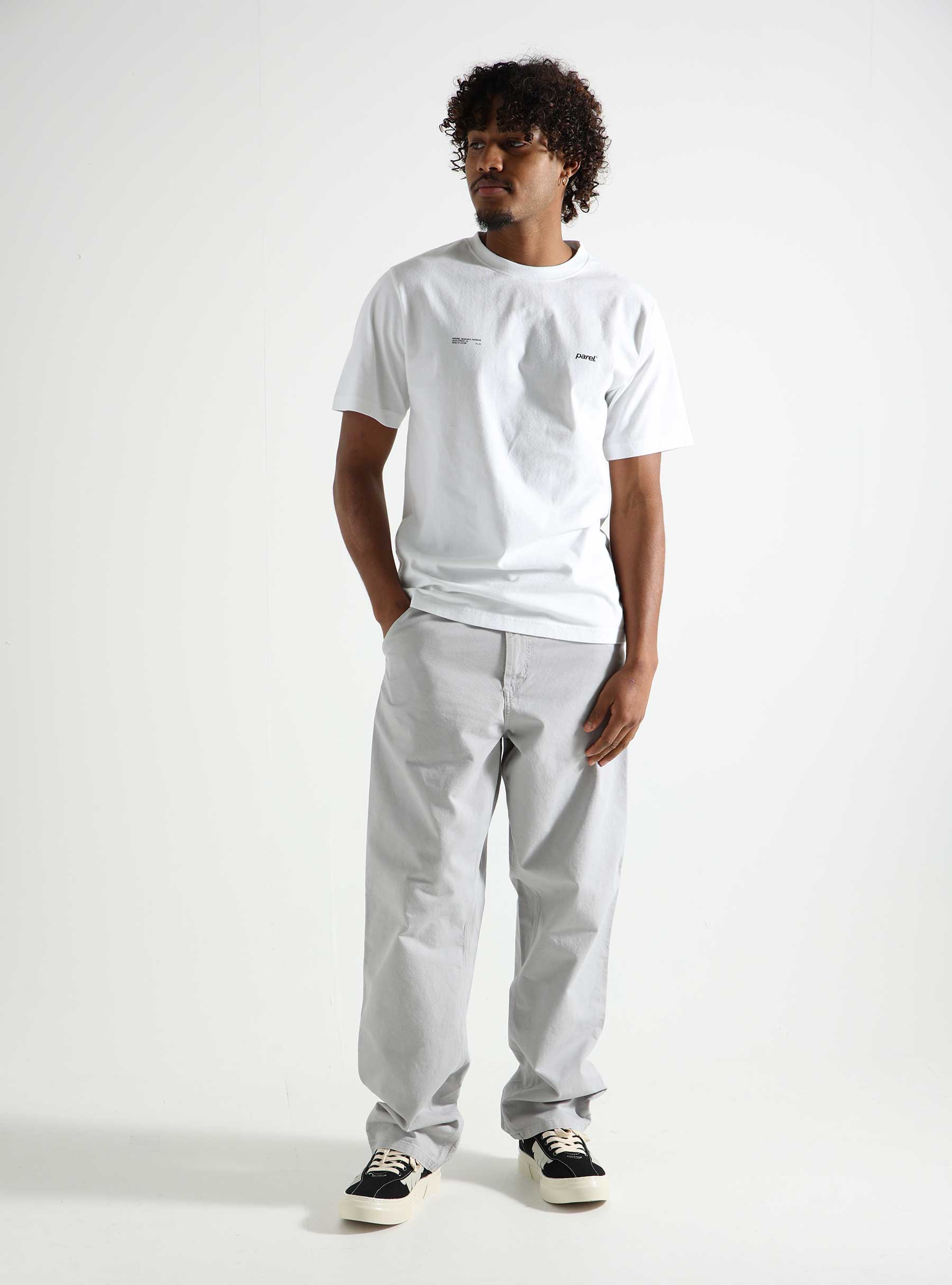 Parel Studios Classic BP T-Shirt White parel_037