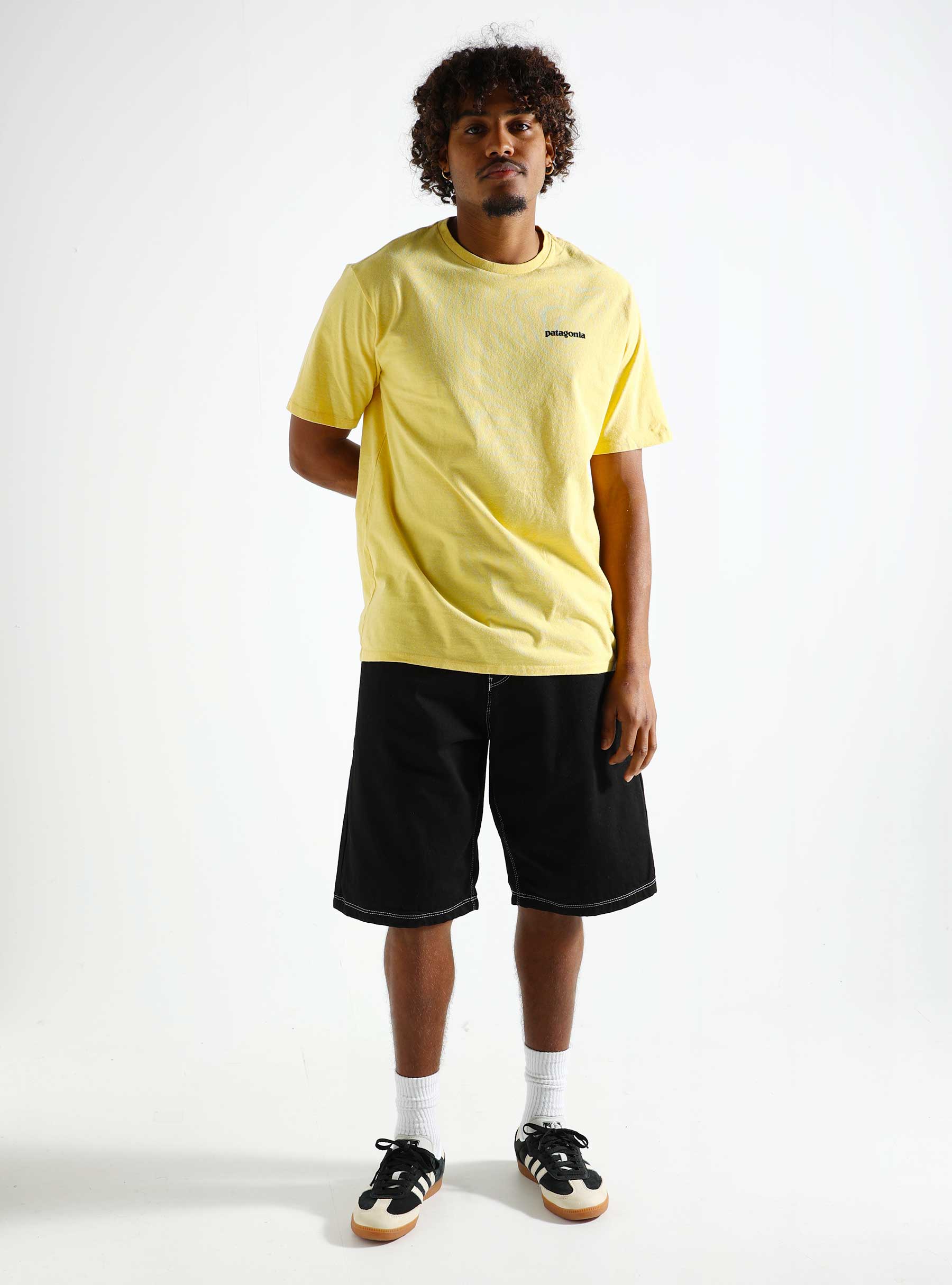 Patagonia M's P-6 Logo Responsibili-tee Milled Yellow 38504-MILY