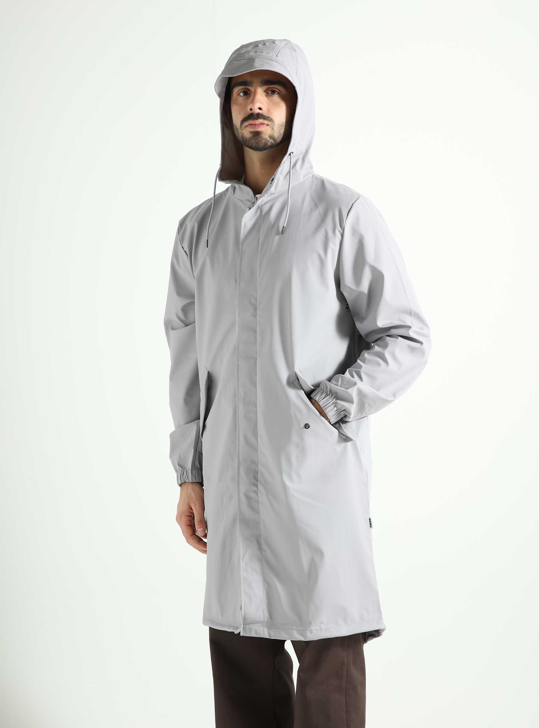 Rains Fishtail Parka W3 Flint 18140