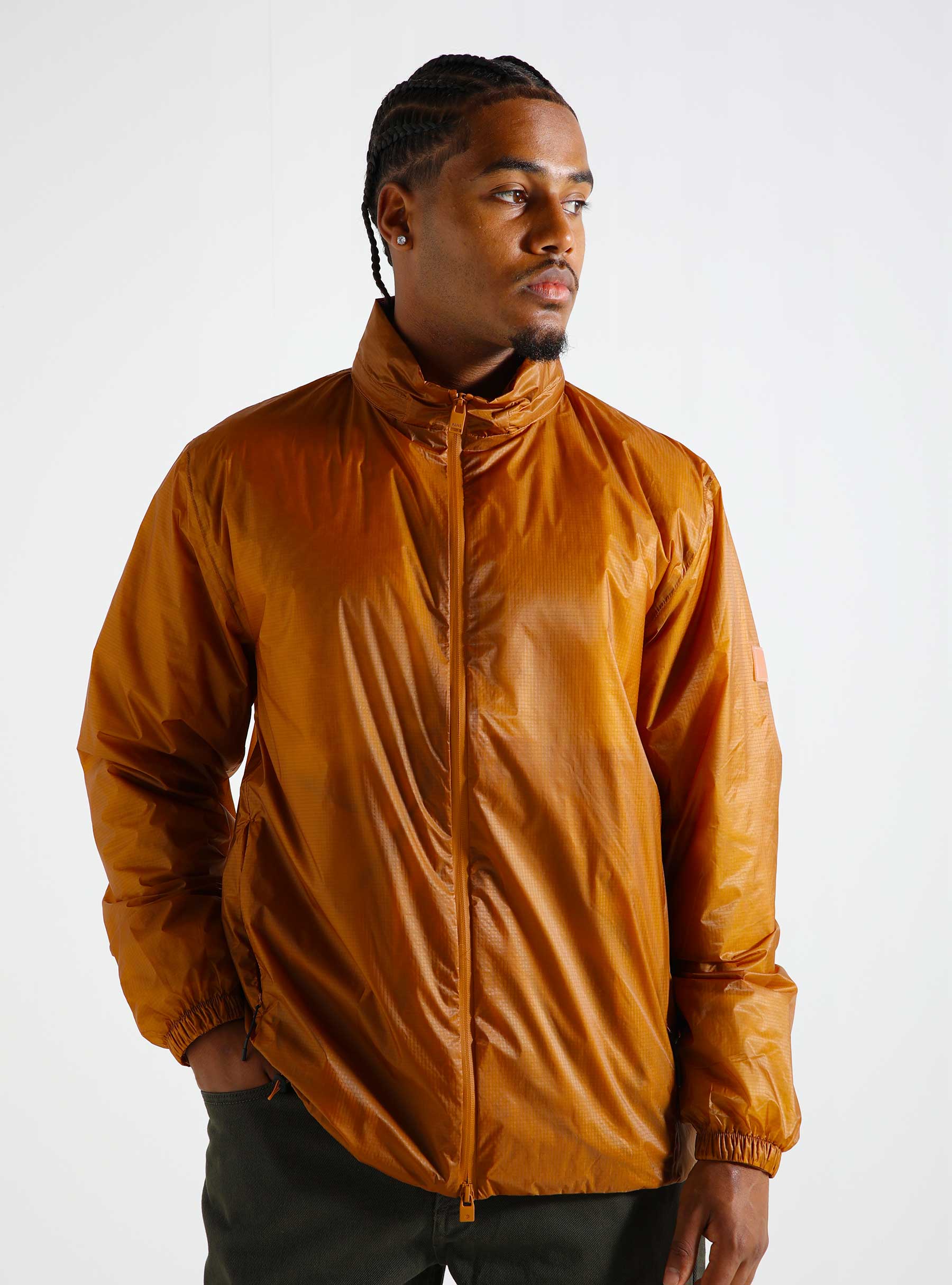 Rains Kauto Insulated Jacket W4T1 Rust 15970-63