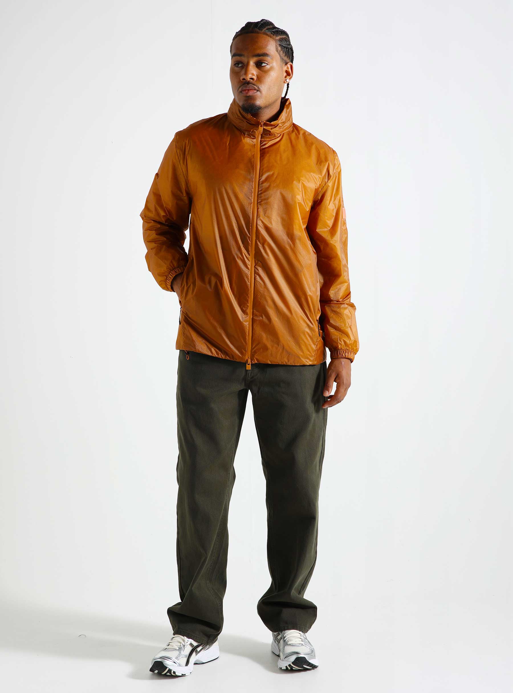 Rains Kauto Insulated Jacket W4T1 Rust 15970-63