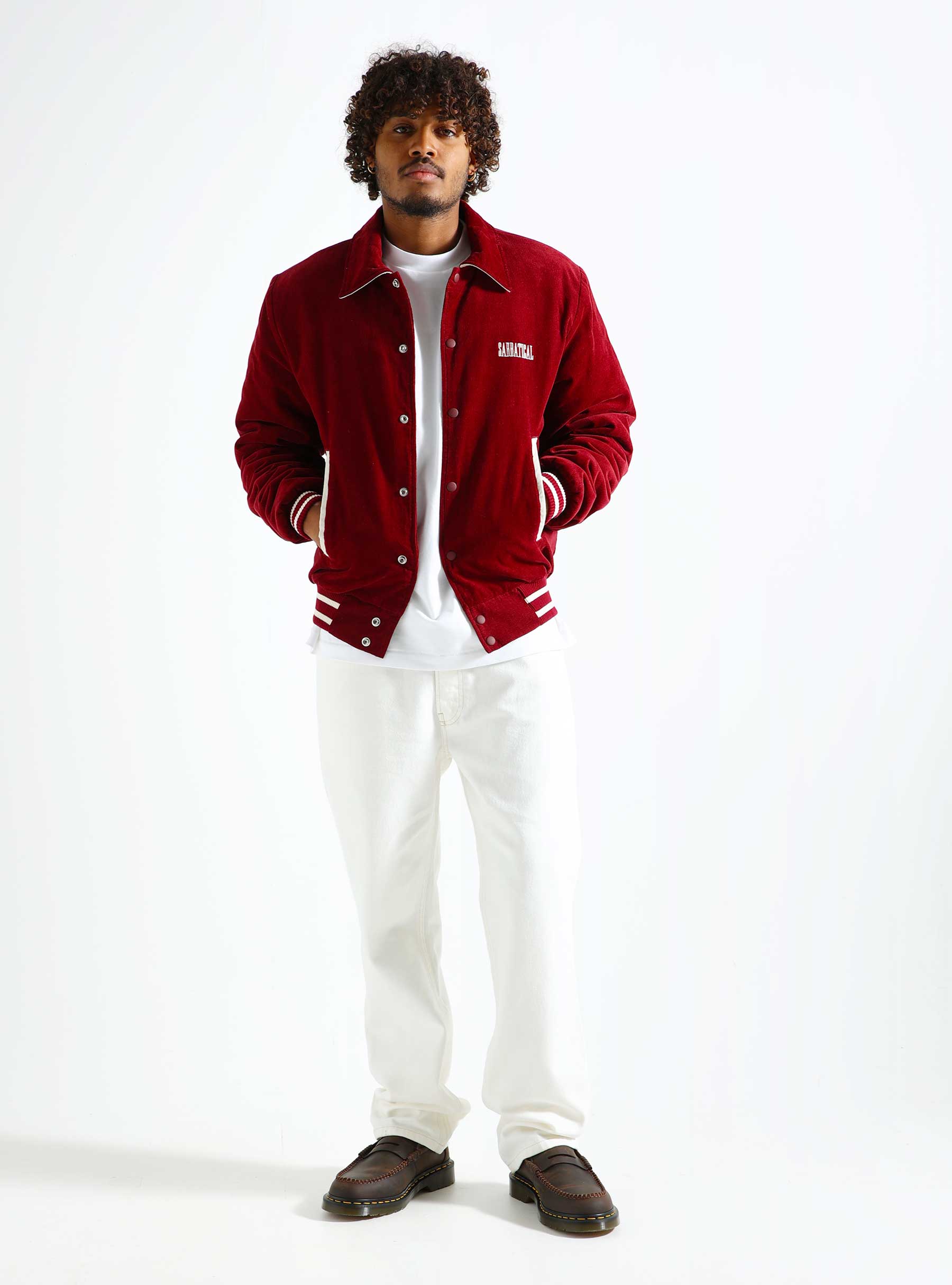 Sabbatical Forrest Varsity Jacket Sapphire Red SS24-SAB16SR