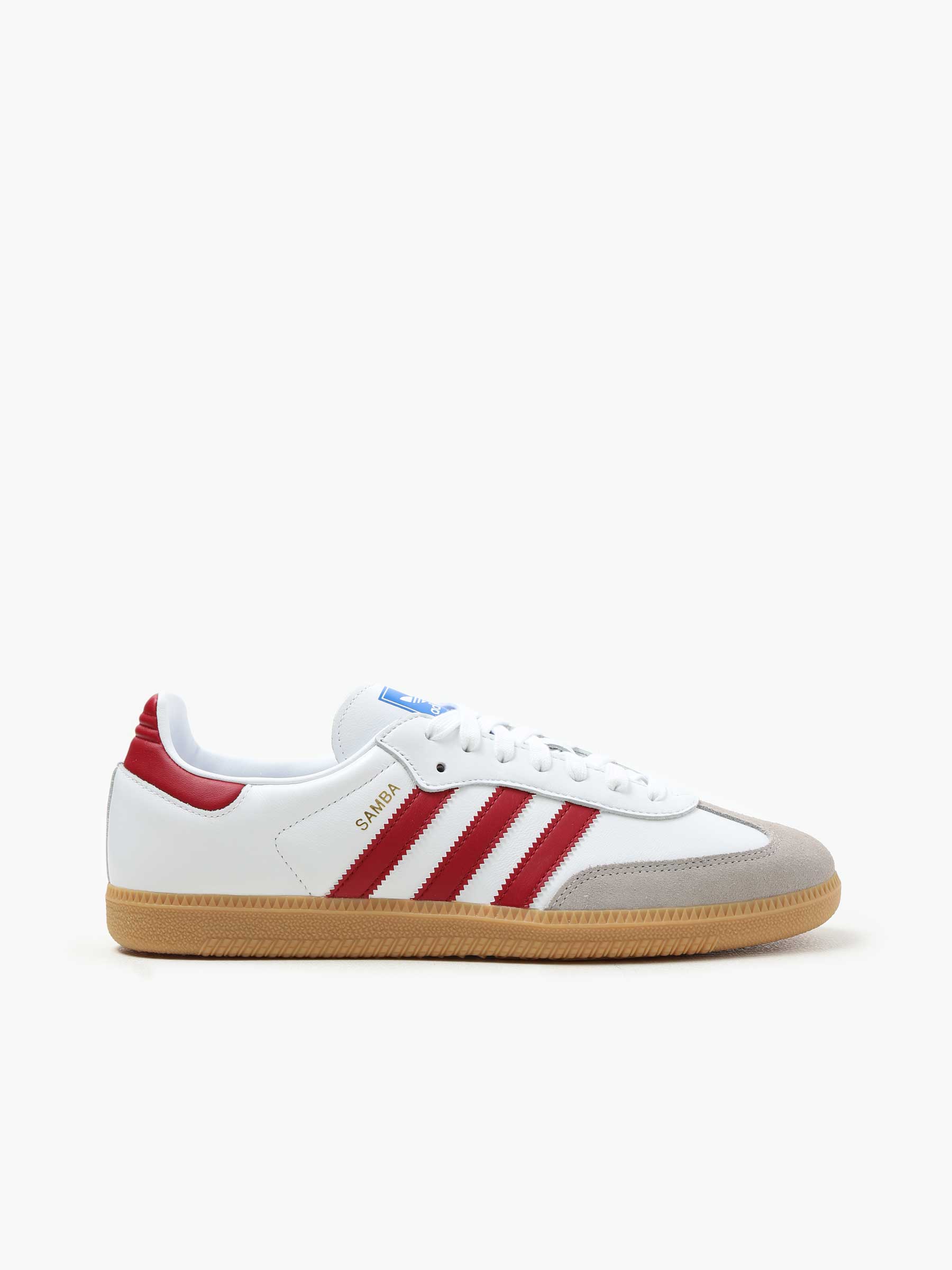 adidas Samba OG Footwear White Core Burgundy Gum3 IF3813