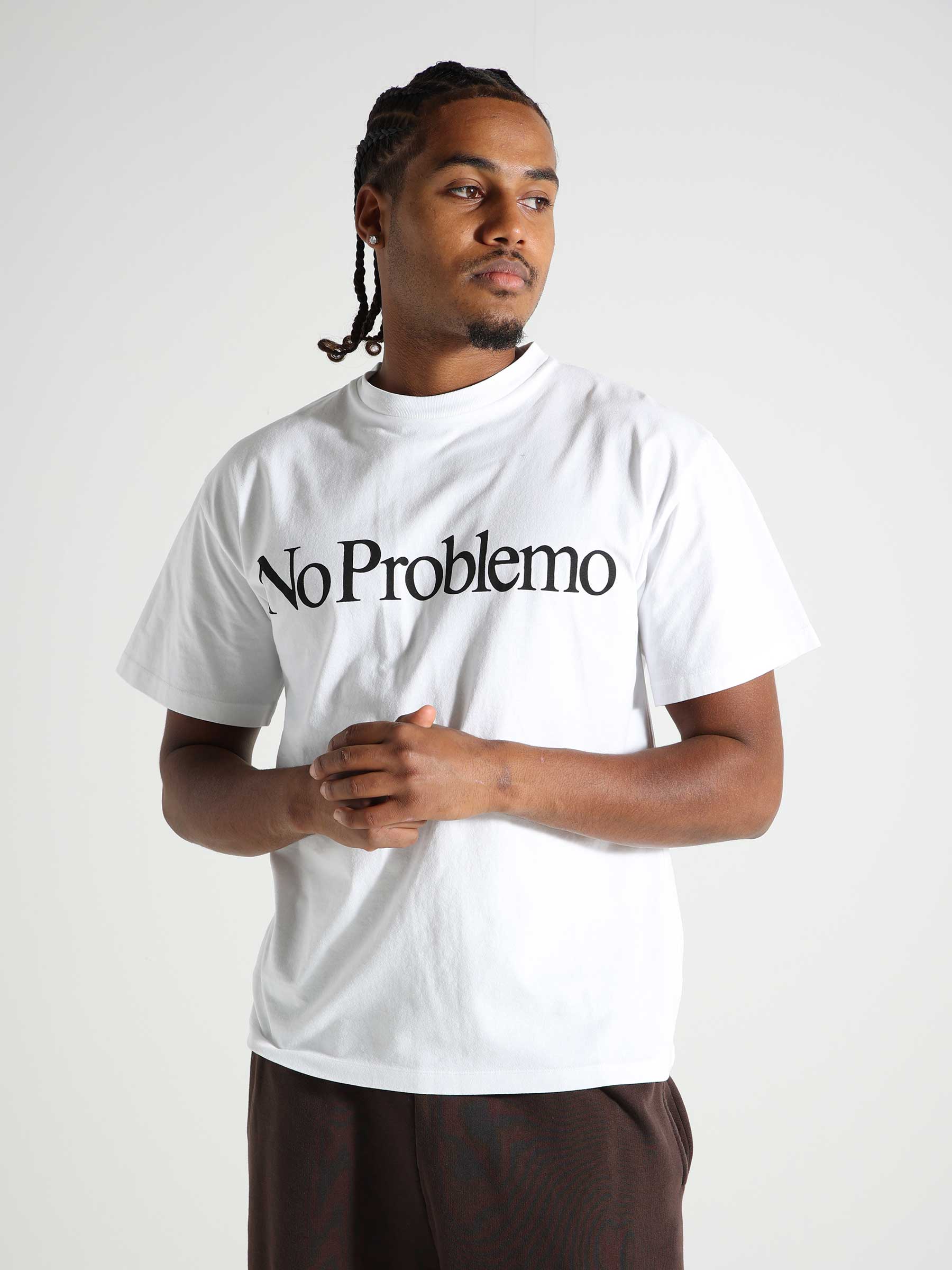 No Problemo No Problemo T-shirt White Navy NP60002.02