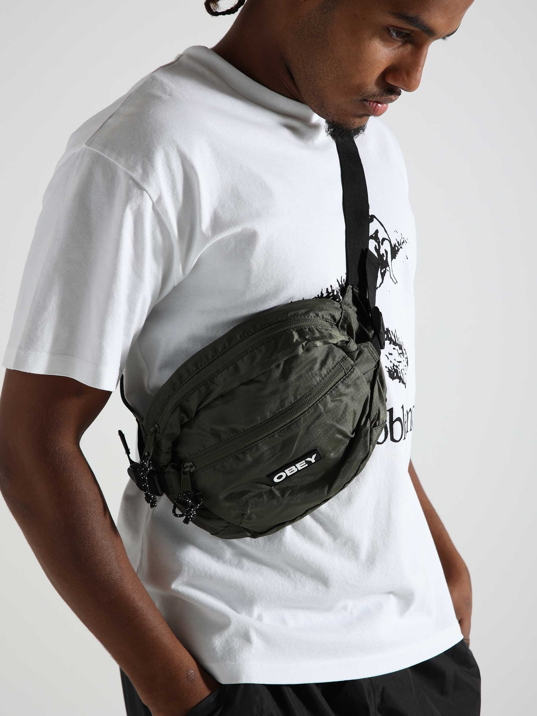 Obey Commuter Waist Bag Kombu Green 100010126-KBG