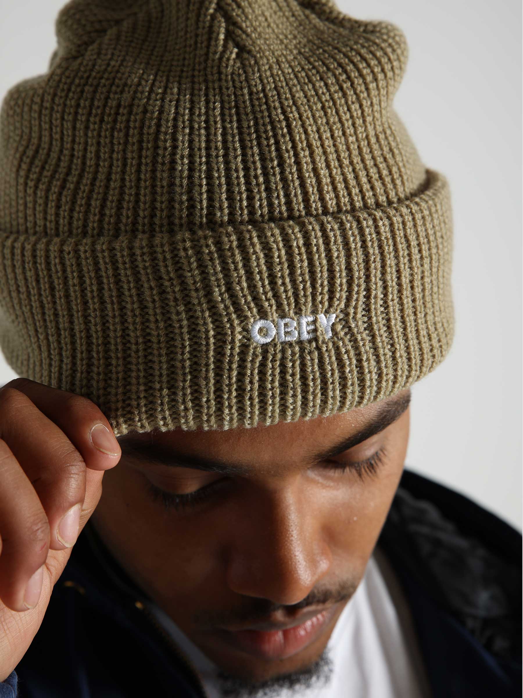 Obey Future Beanie Khaki 100030163-KHA