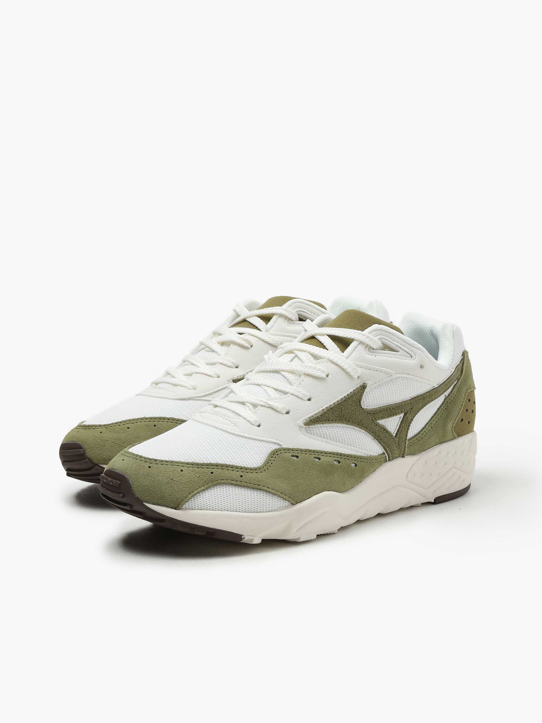 Mizuno Contender Cedar Olive Drab Snow White D1GA2369