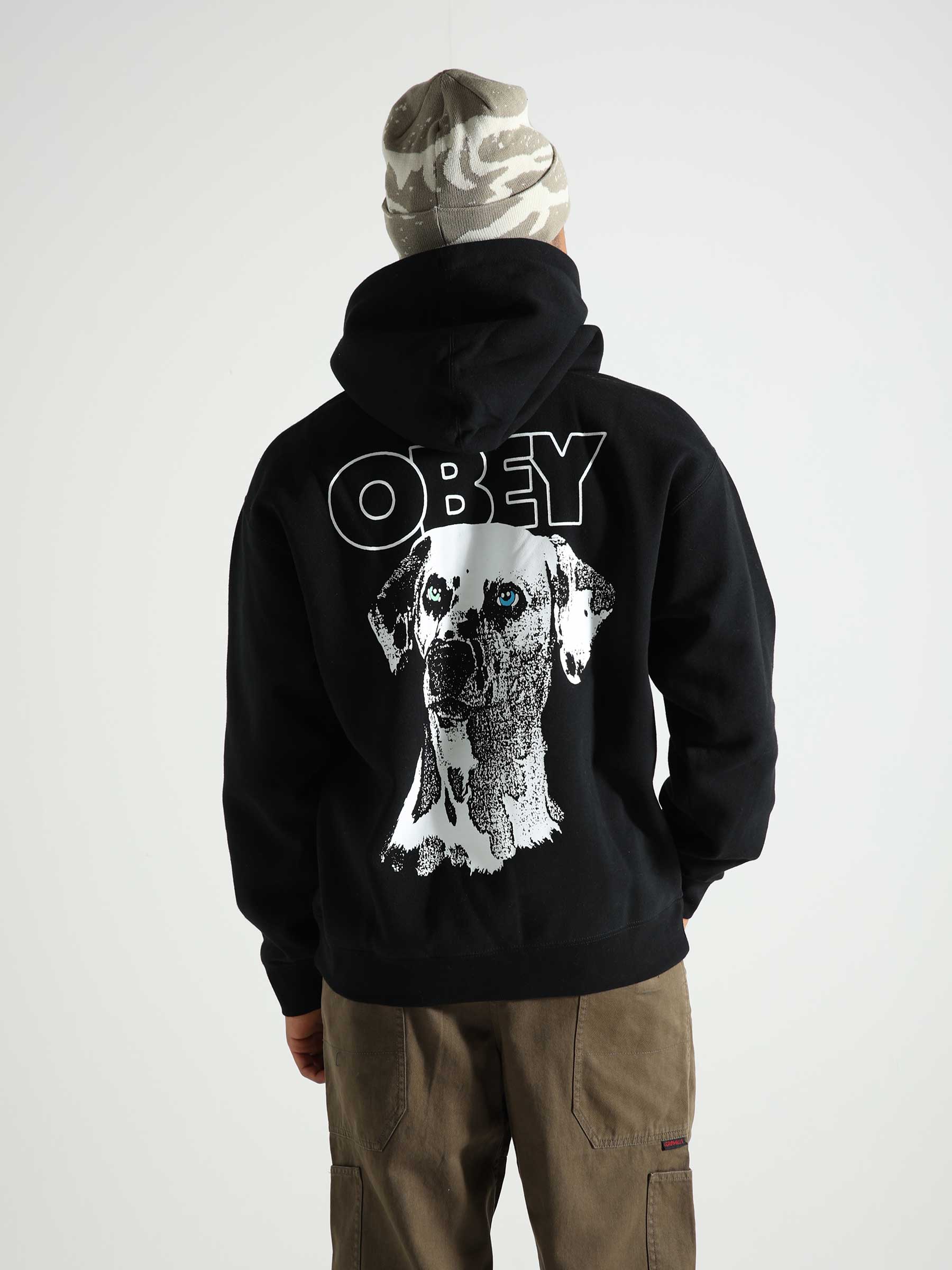 Obey Obey Dalmation Hoodie Black 112843923-BLK