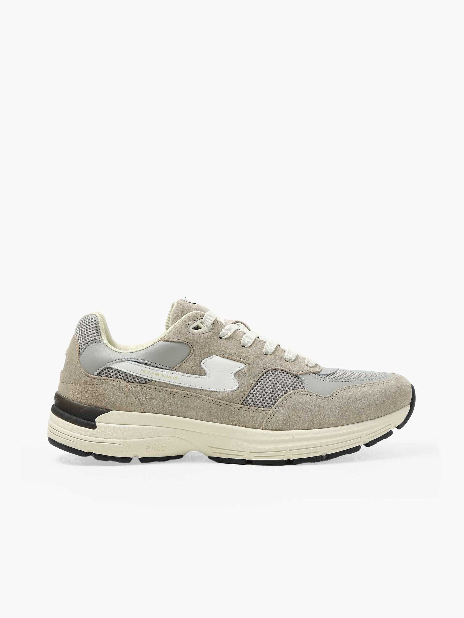 Stepney Workers Club Amiel S-Strike Suede Mix Light Grey YP01535