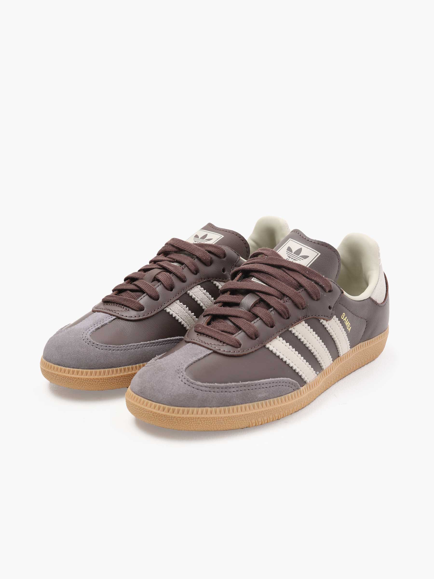 adidas Samba OG Brwon Putgre Goldmet ID1481