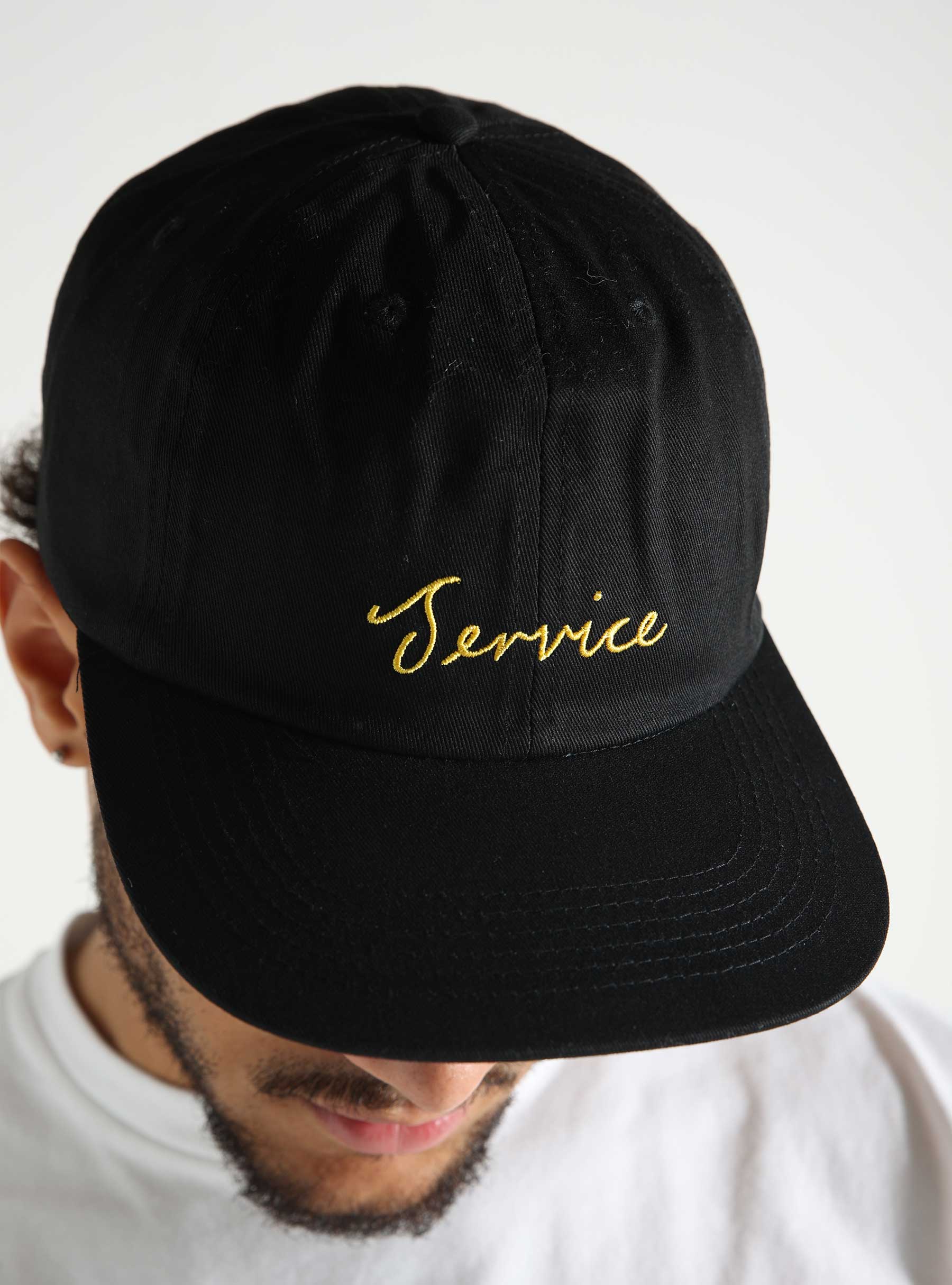 Service Works Script Cap Black SW-AW24-1078