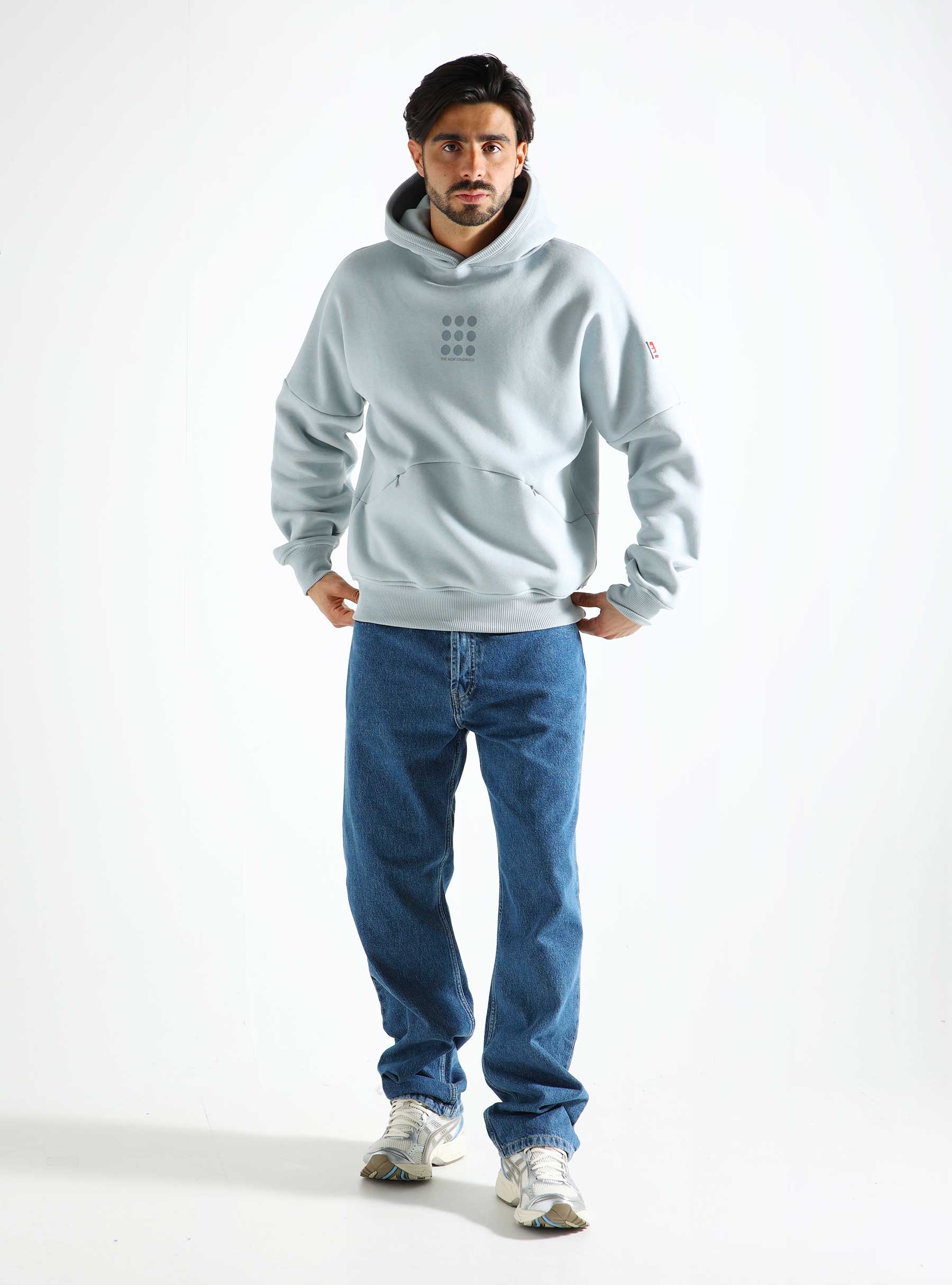 The New Originals Cloud 9 Hoodie Quarry 3009DC9S24.212