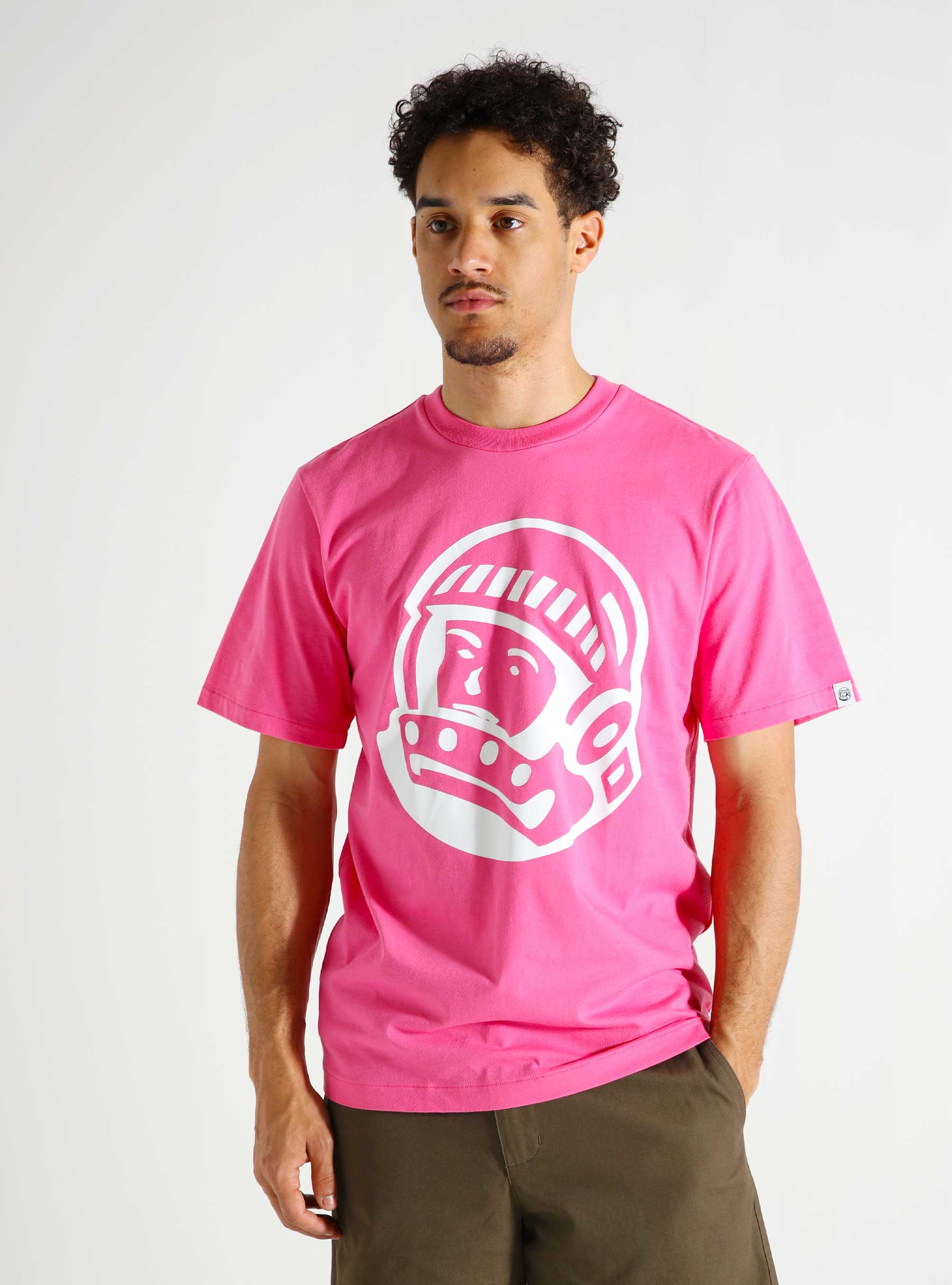 Billionaire Boys Club Astro Helmet Logo T-Shirt Pink B24242