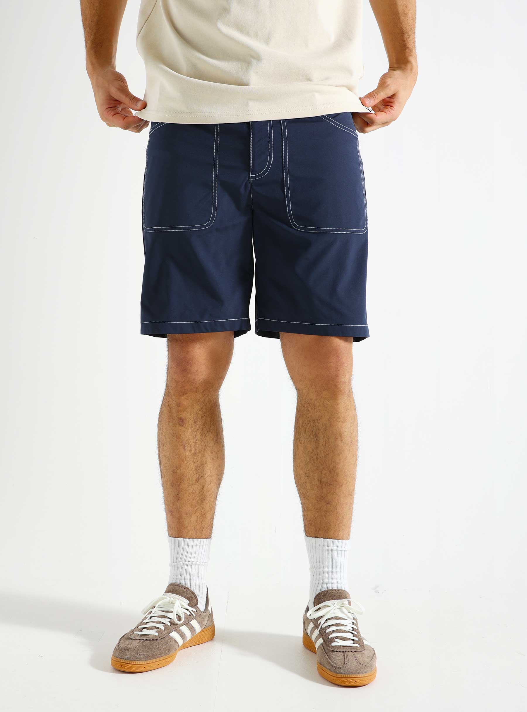 The New Originals Garage Shorts Stock Navy 5509DGSS24.602