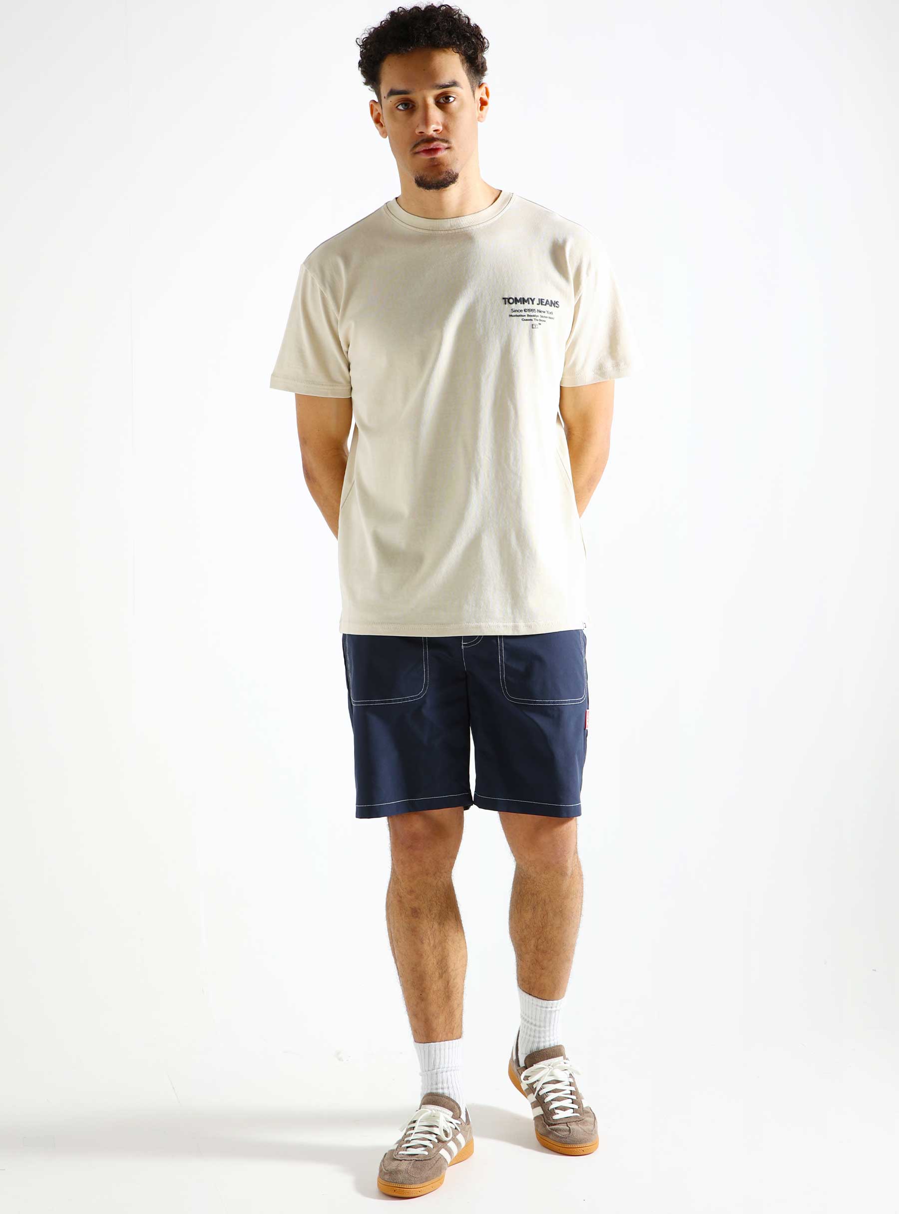 The New Originals Garage Shorts Stock Navy 5509DGSS24.602