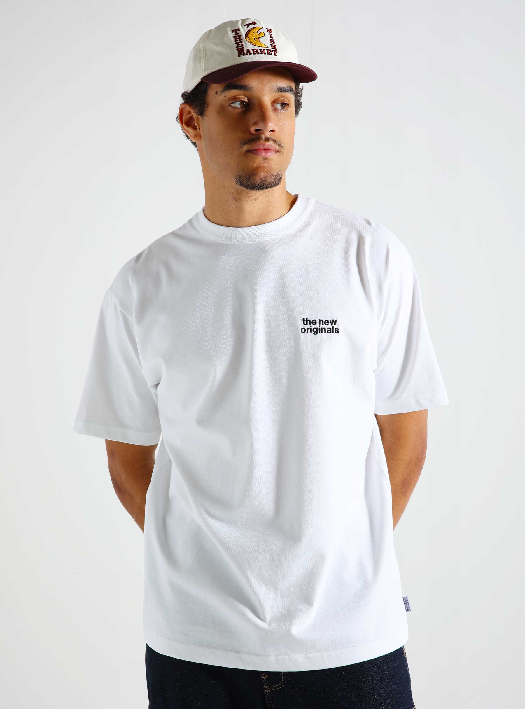 The New Originals Workman T-shirt Small Logo White 100WMFW24.000