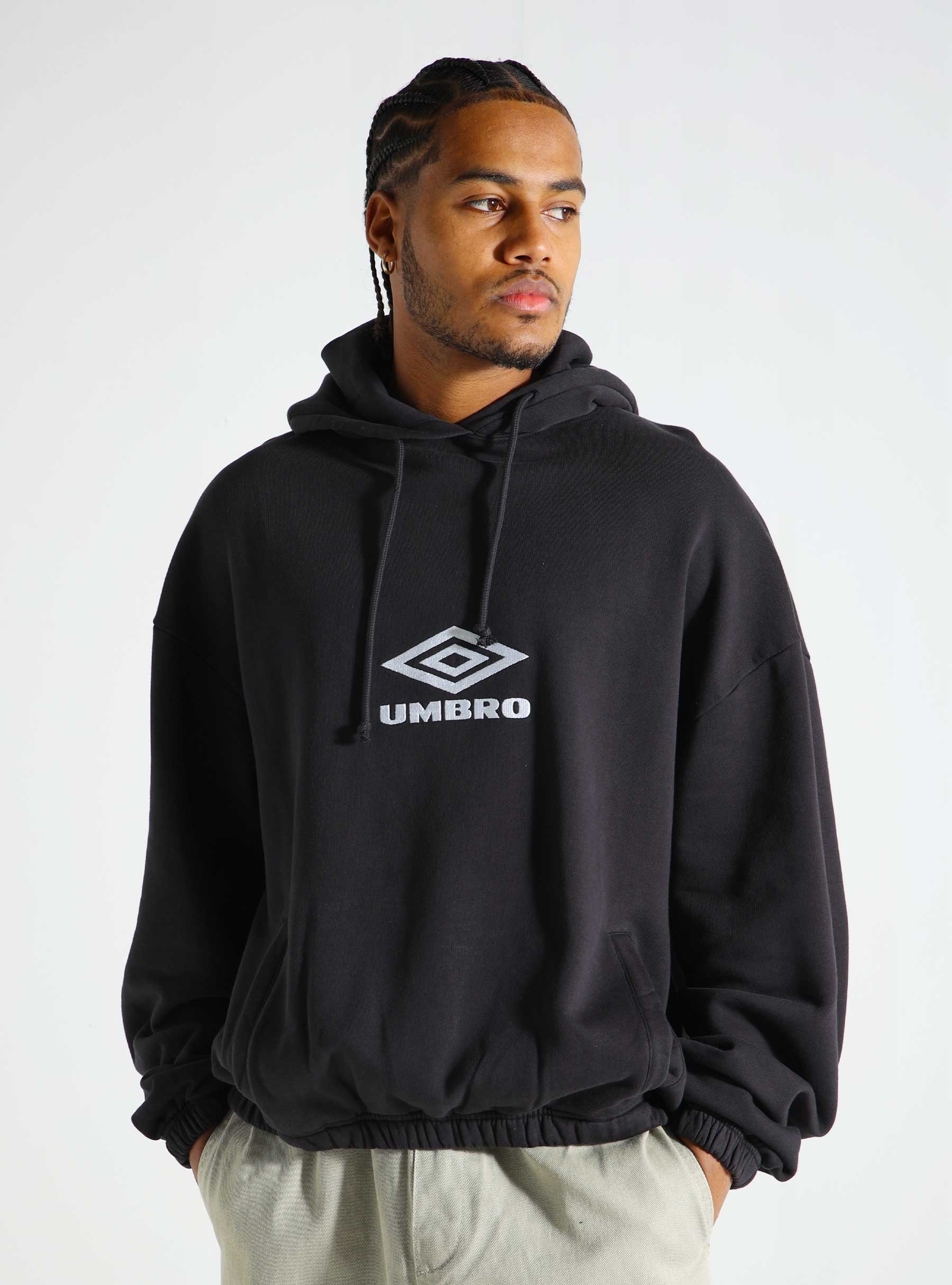 UMBRO Masked Og Logo Hoodie Black UBMW0216FA147