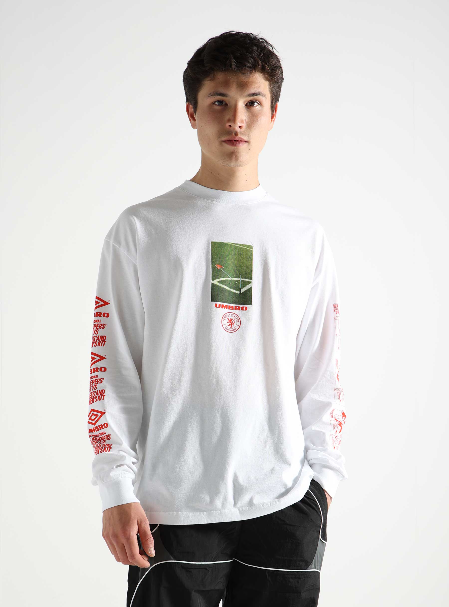 UMBRO Longsleeve White UBMW058JY18