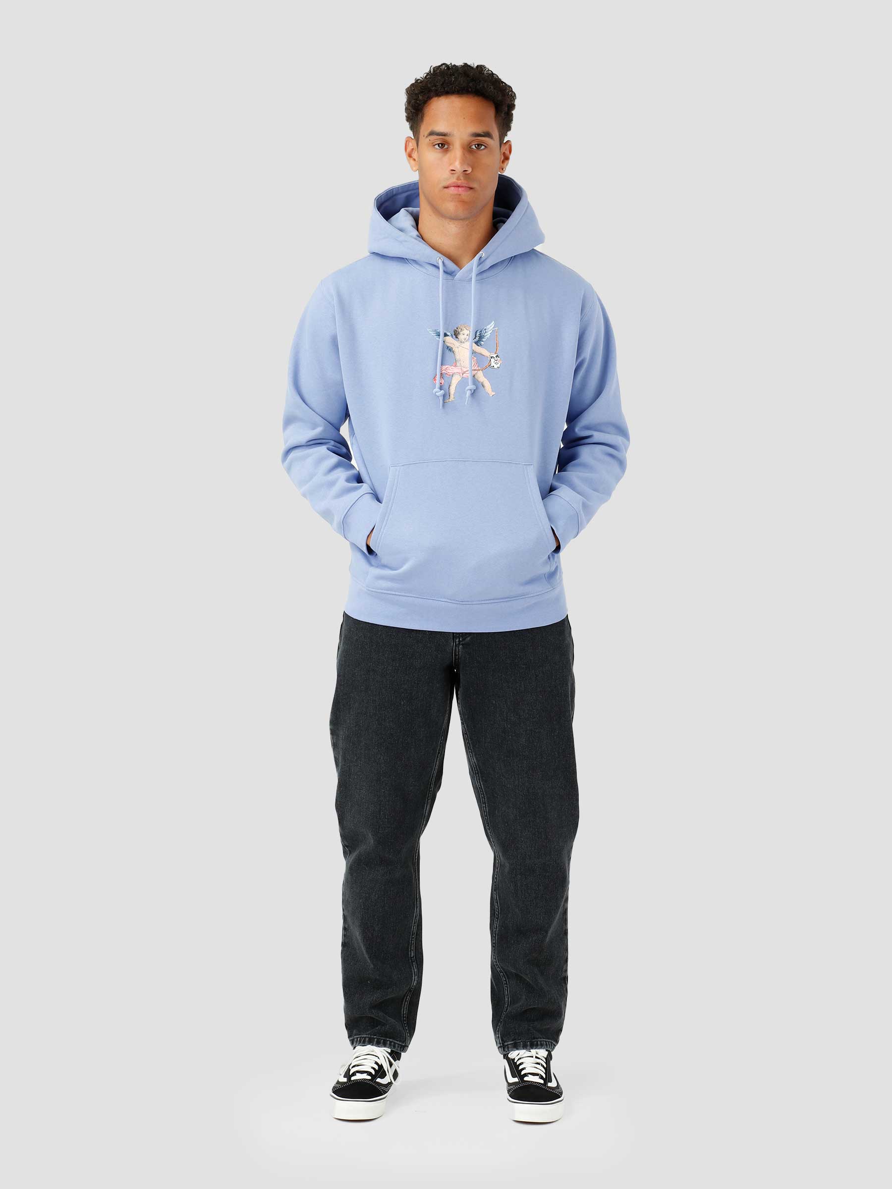 Obey Watch Out Hoodie Digital Violet 112843042