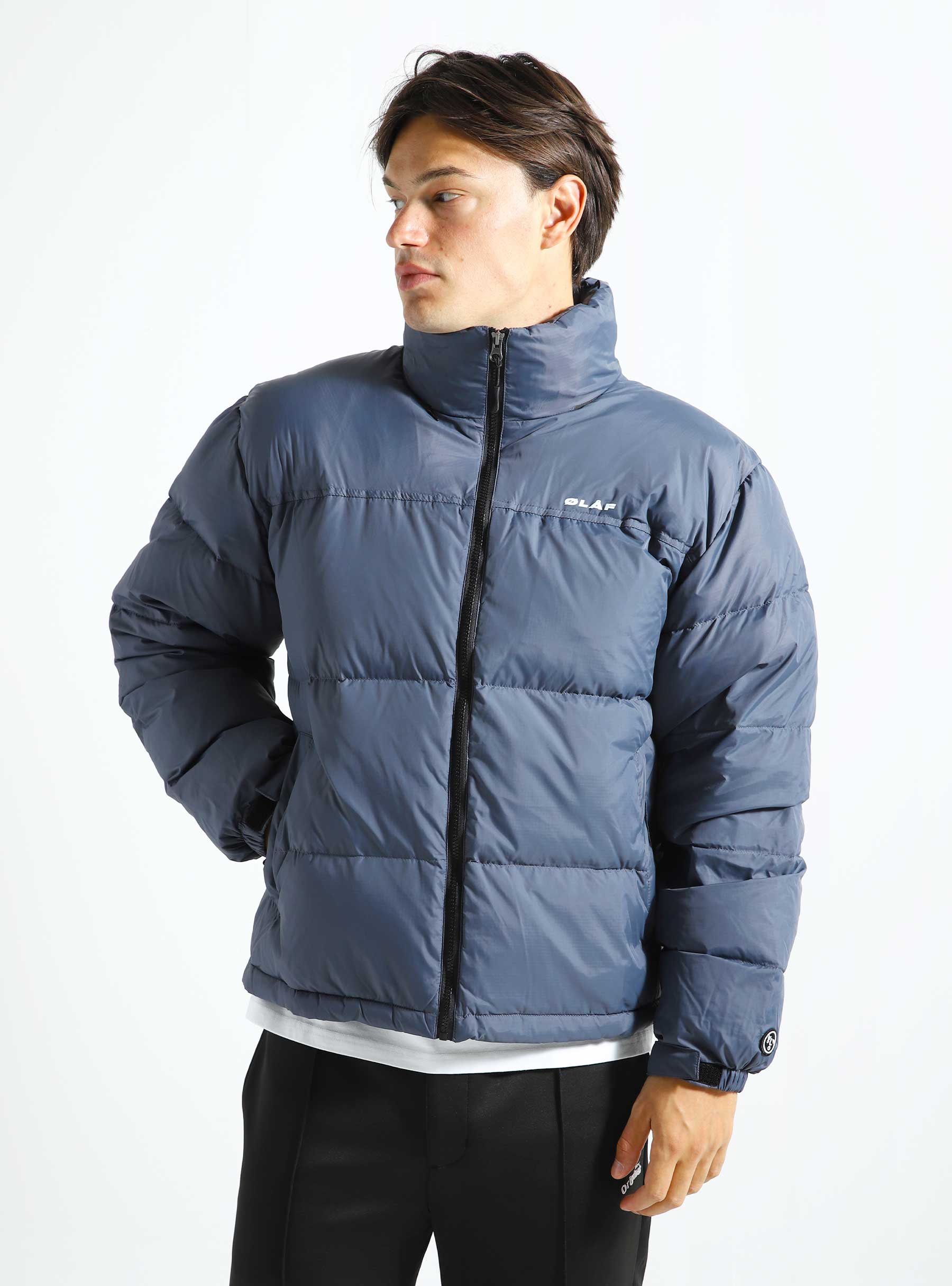 OLAF Puffer Jacket Blue Slate M990601