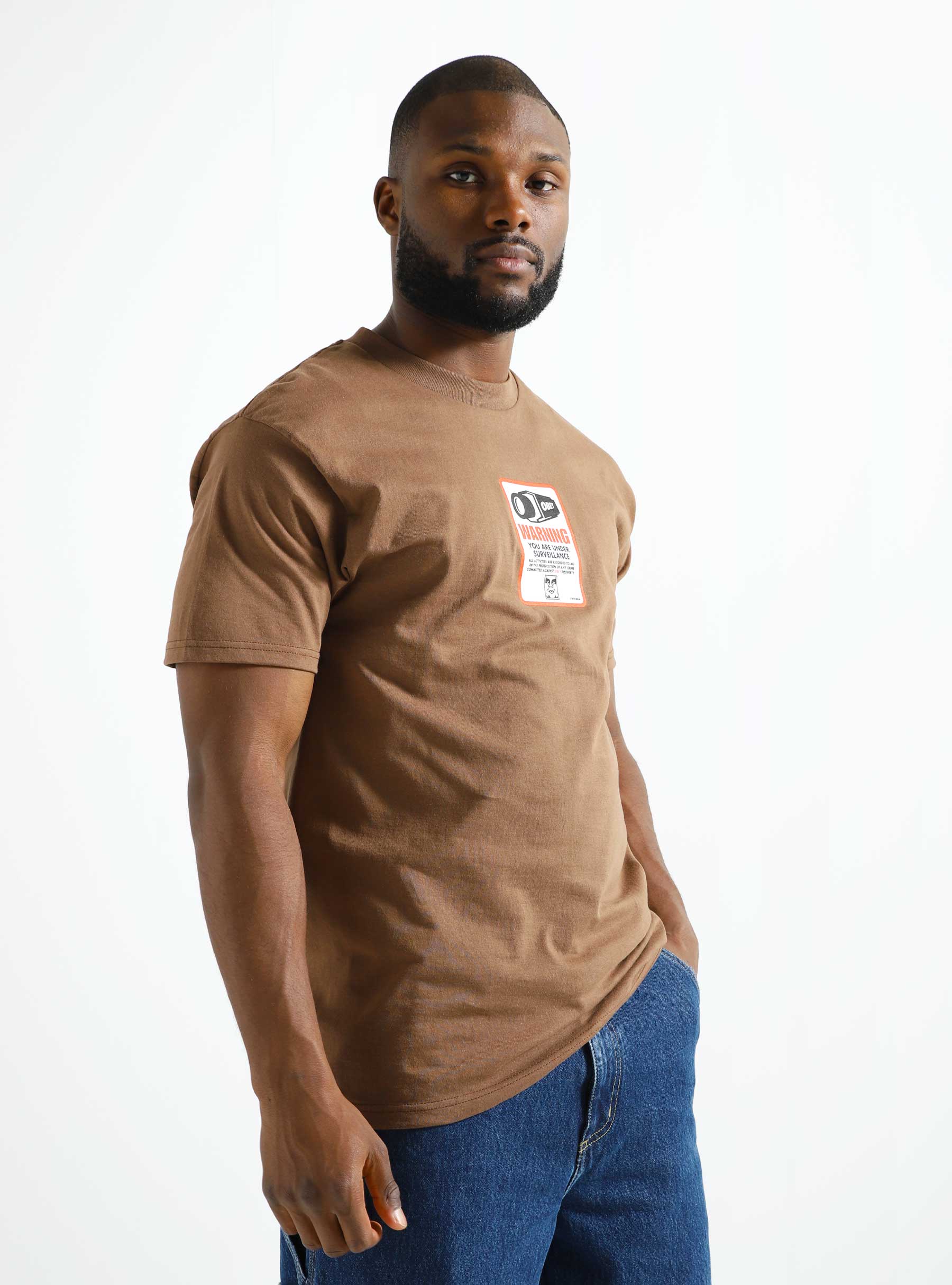 Obey Surveillance T-shirt Silt 165263621-SLT